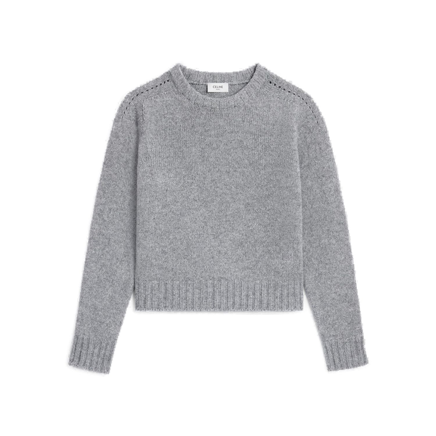 CELINE Luxurious Cashmere Crewneck Sweater for Women