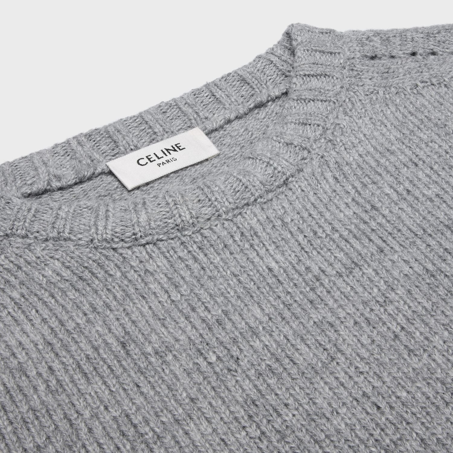 CELINE Luxurious Cashmere Crewneck Sweater for Women