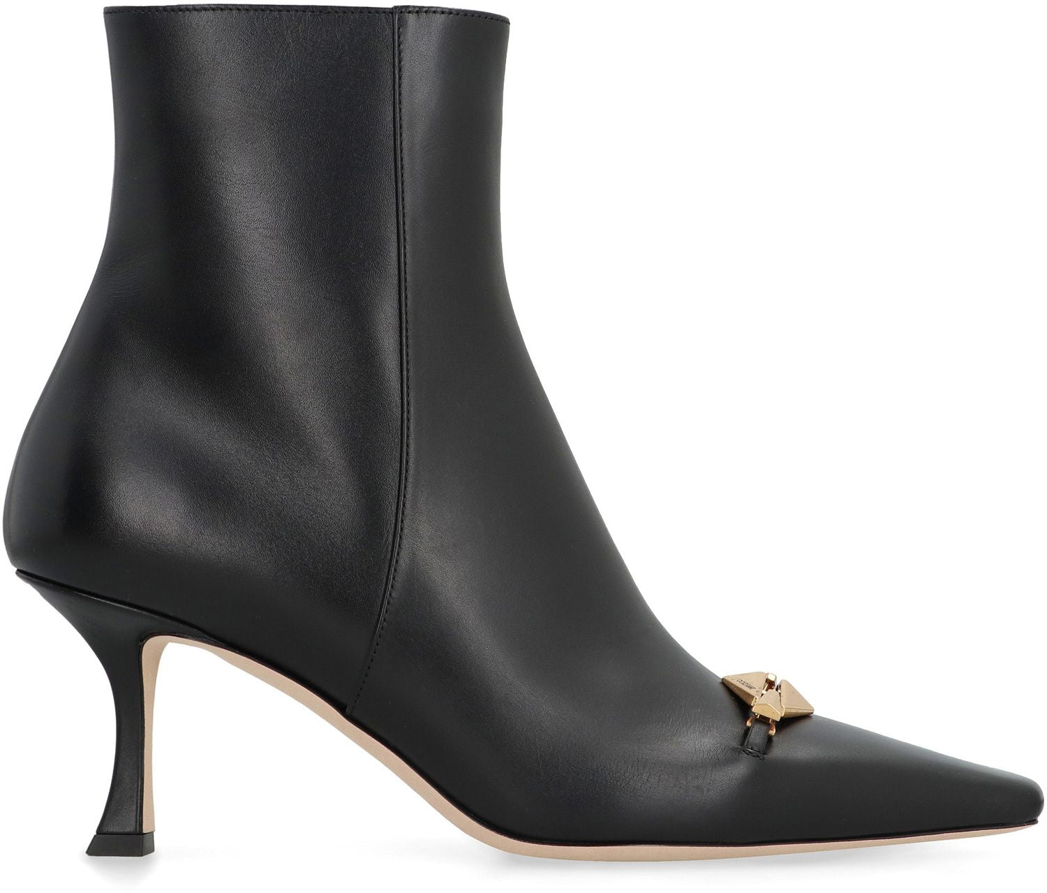 JIMMY CHOO Ryker Leather Ankle Boots for Women