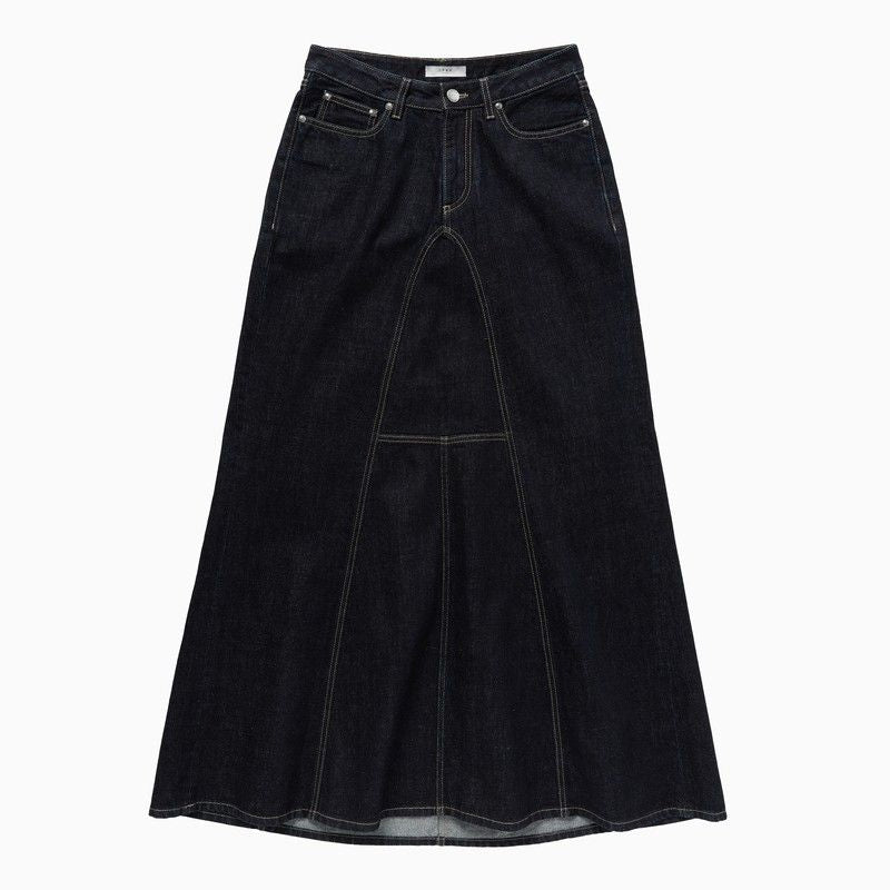 1989 STUDIO Long Flared Denim Skirt