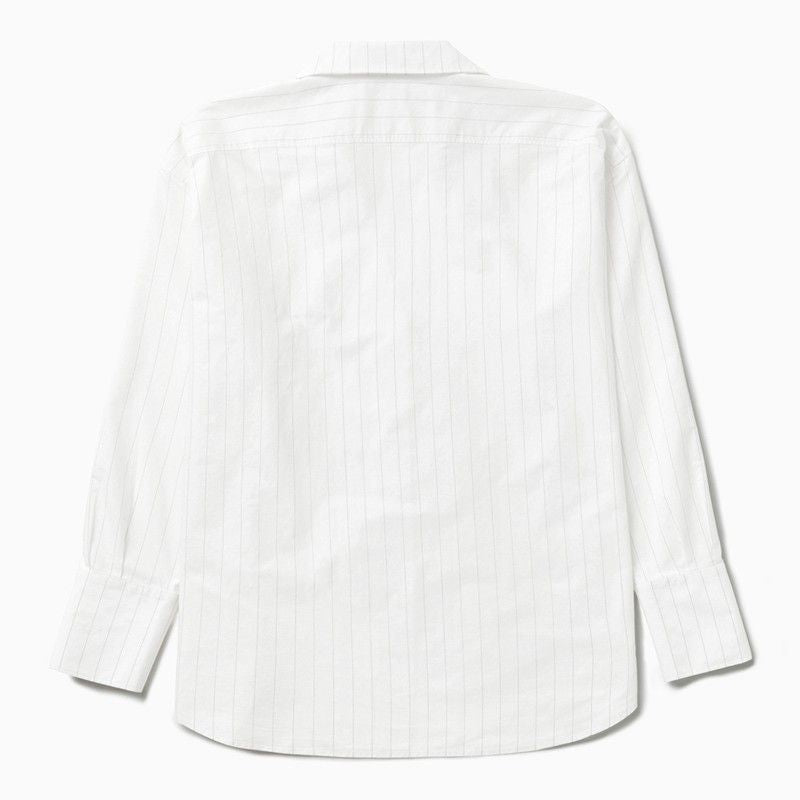 1989 STUDIO Oversized Striped Long Sleeve Shirt Dress