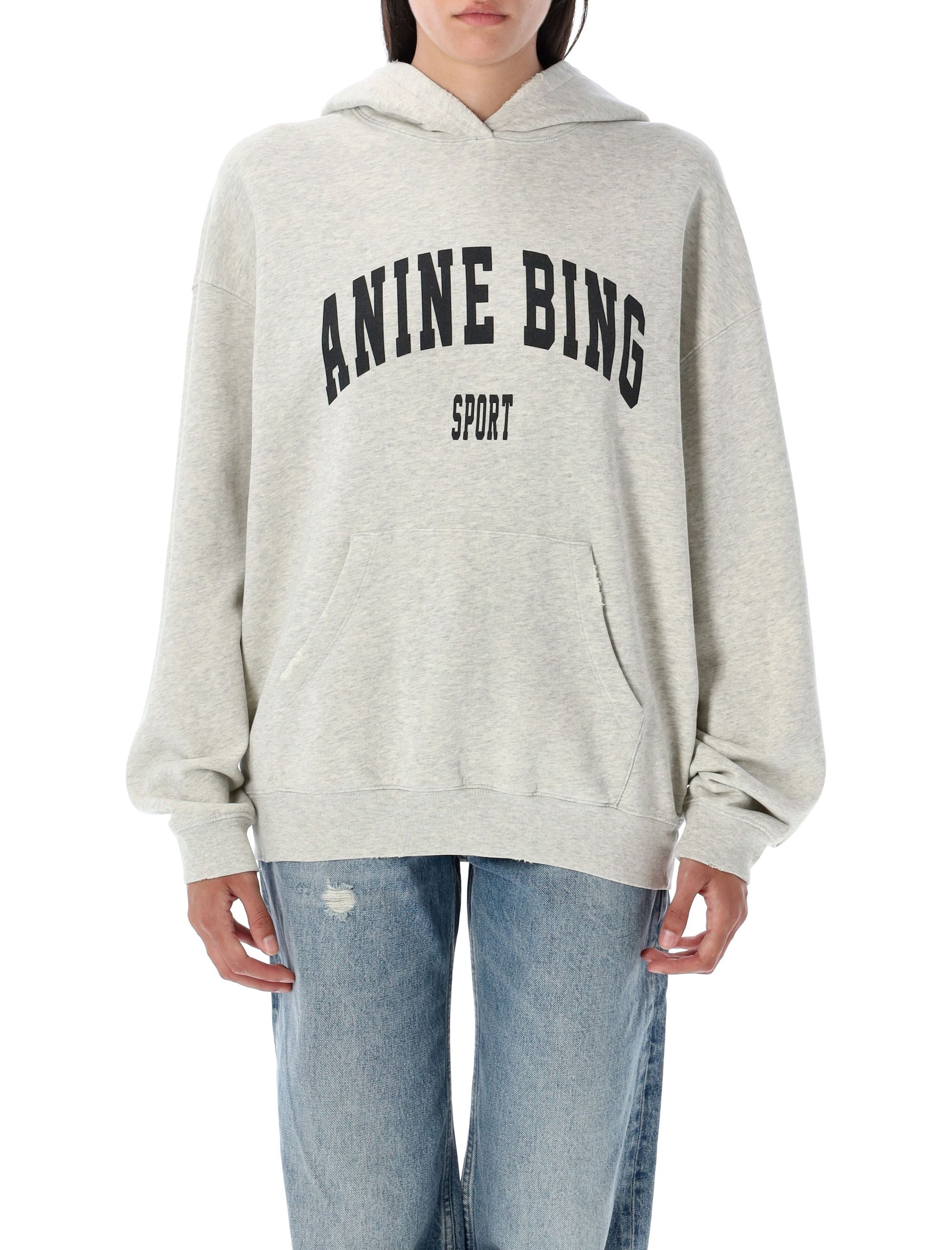 ANINE BING Oversized Women's Hoodie with Kangaroo Pocket - Size S