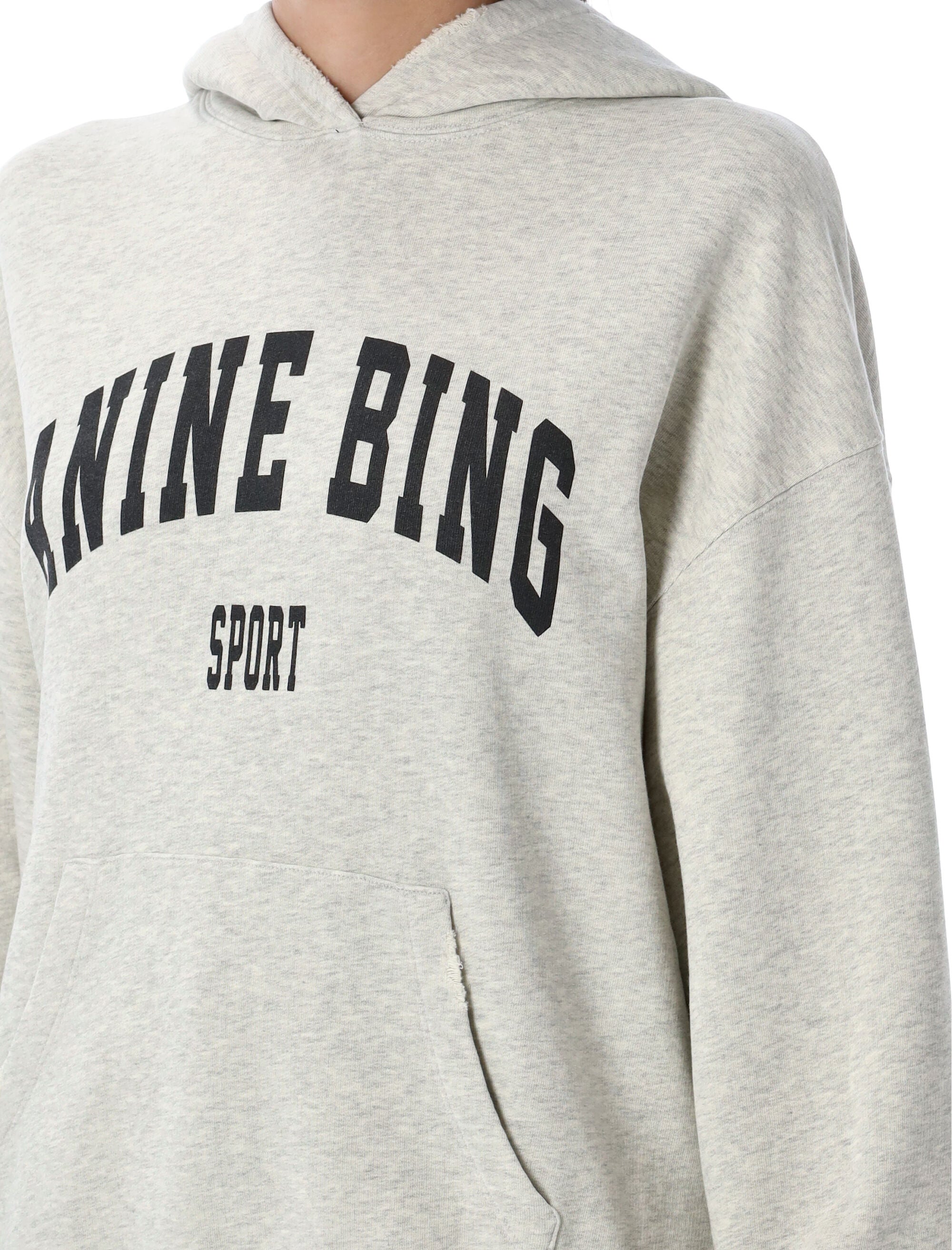 ANINE BING Oversized Women's Hoodie with Kangaroo Pocket - Size S