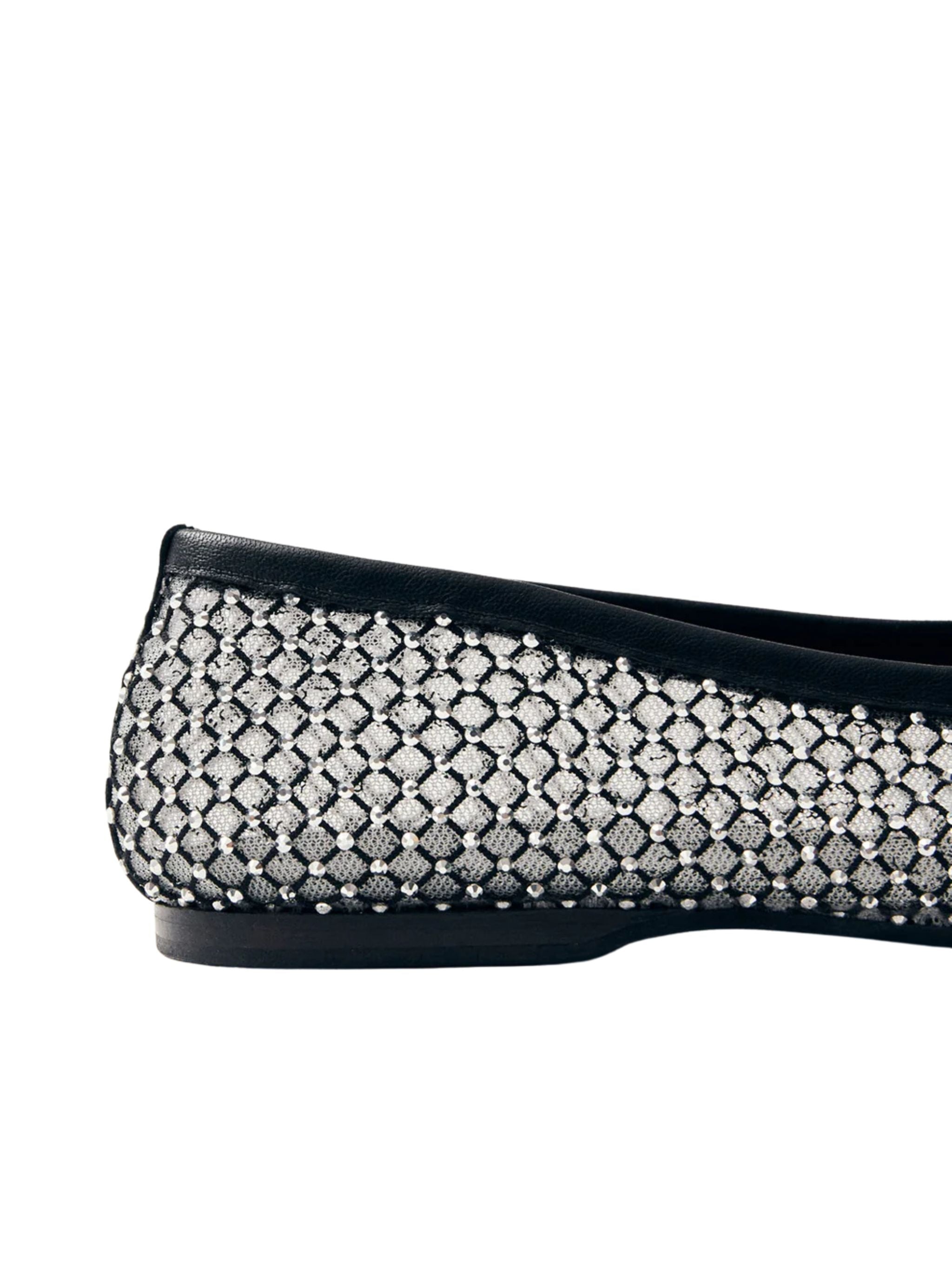 ALOHAS Glow Leather Mini Ballet Flats