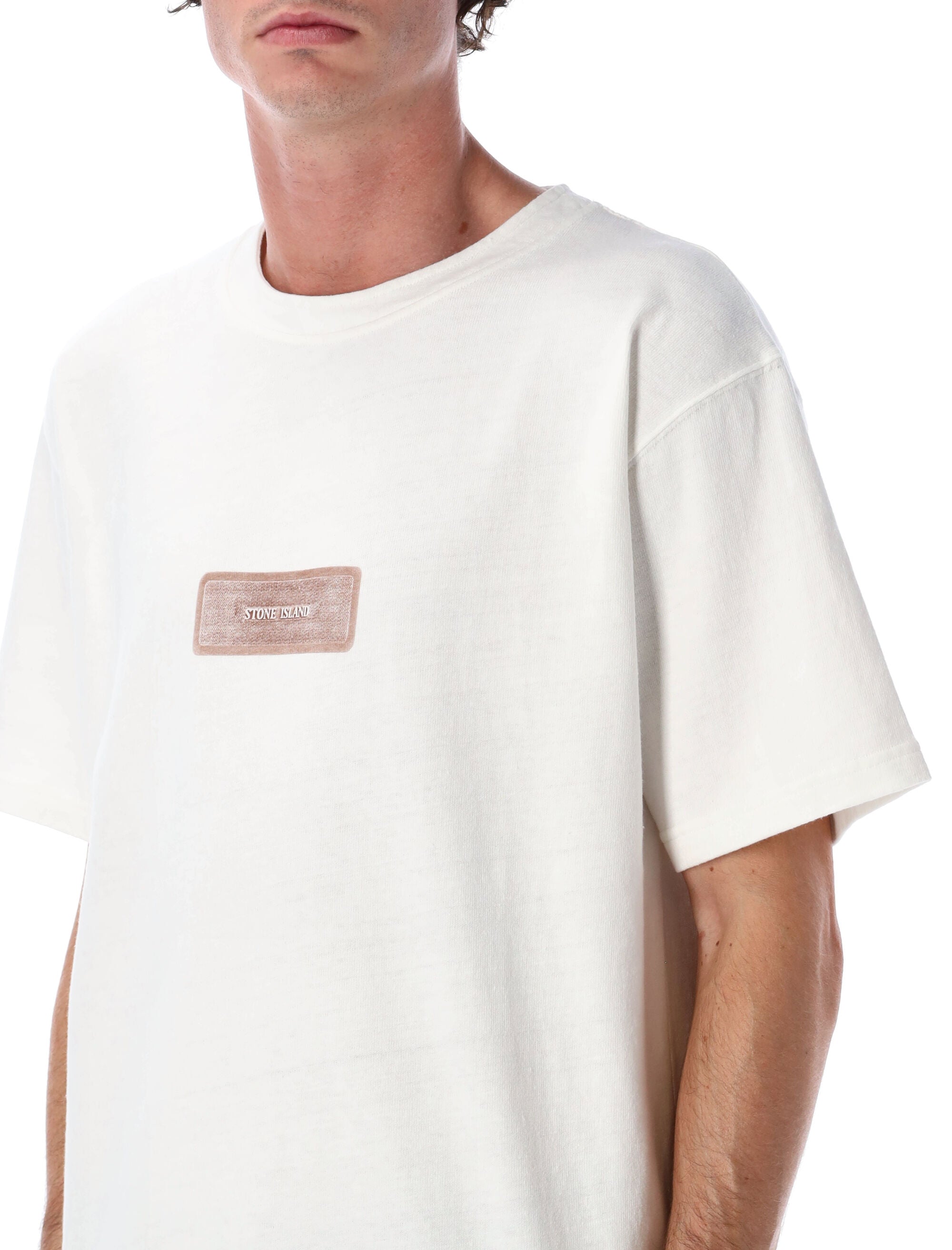 STONE ISLAND Recycled Cotton Archive Print T-Shirt - Men's Large