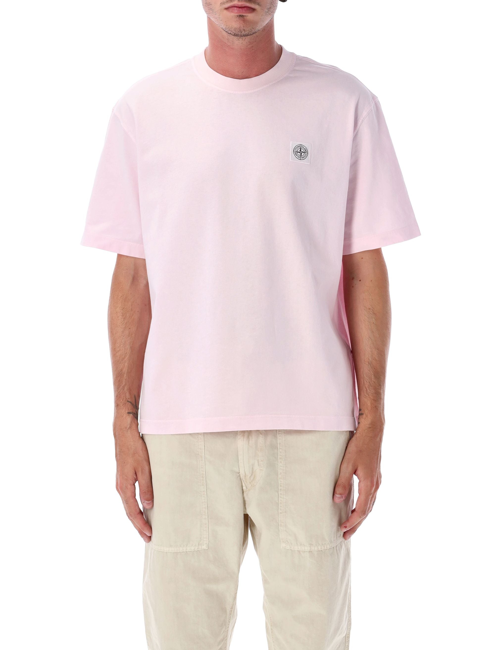 STONE ISLAND Compass Patch Cotton T-Shirt - Regular Fit
