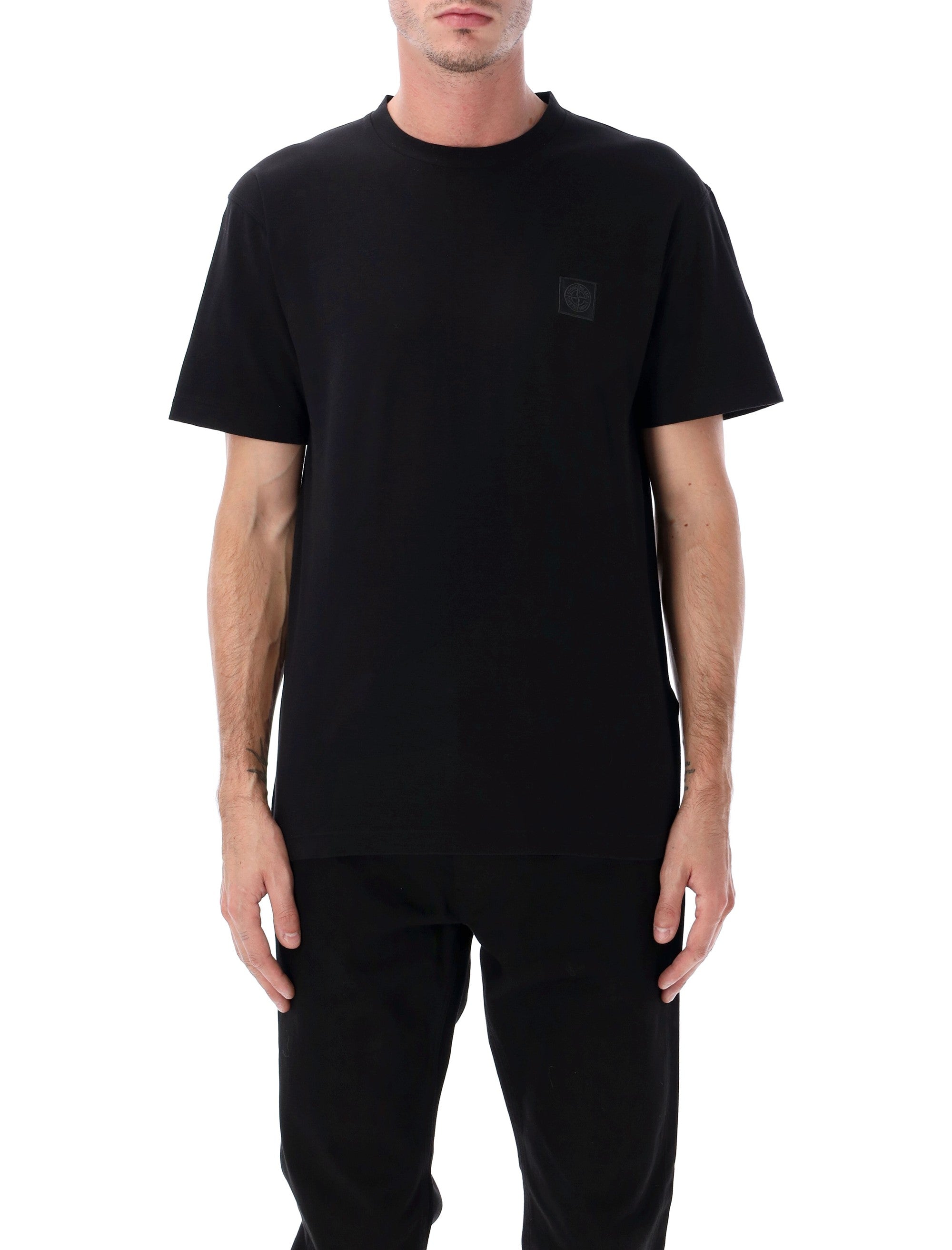 STONE ISLAND Slim Fit Ghost Cotton T-Shirt - L