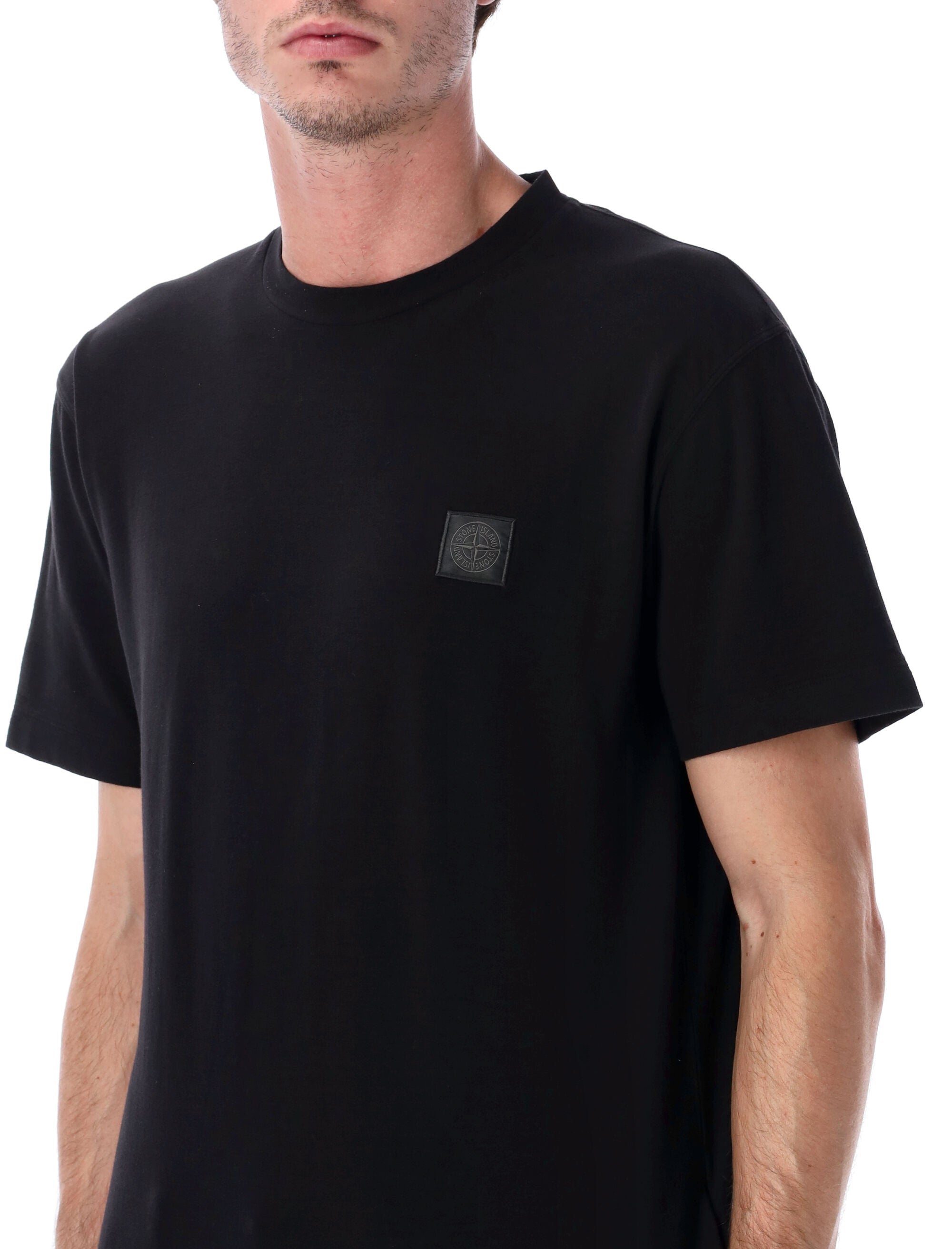 STONE ISLAND Slim Fit Ghost Cotton T-Shirt - L