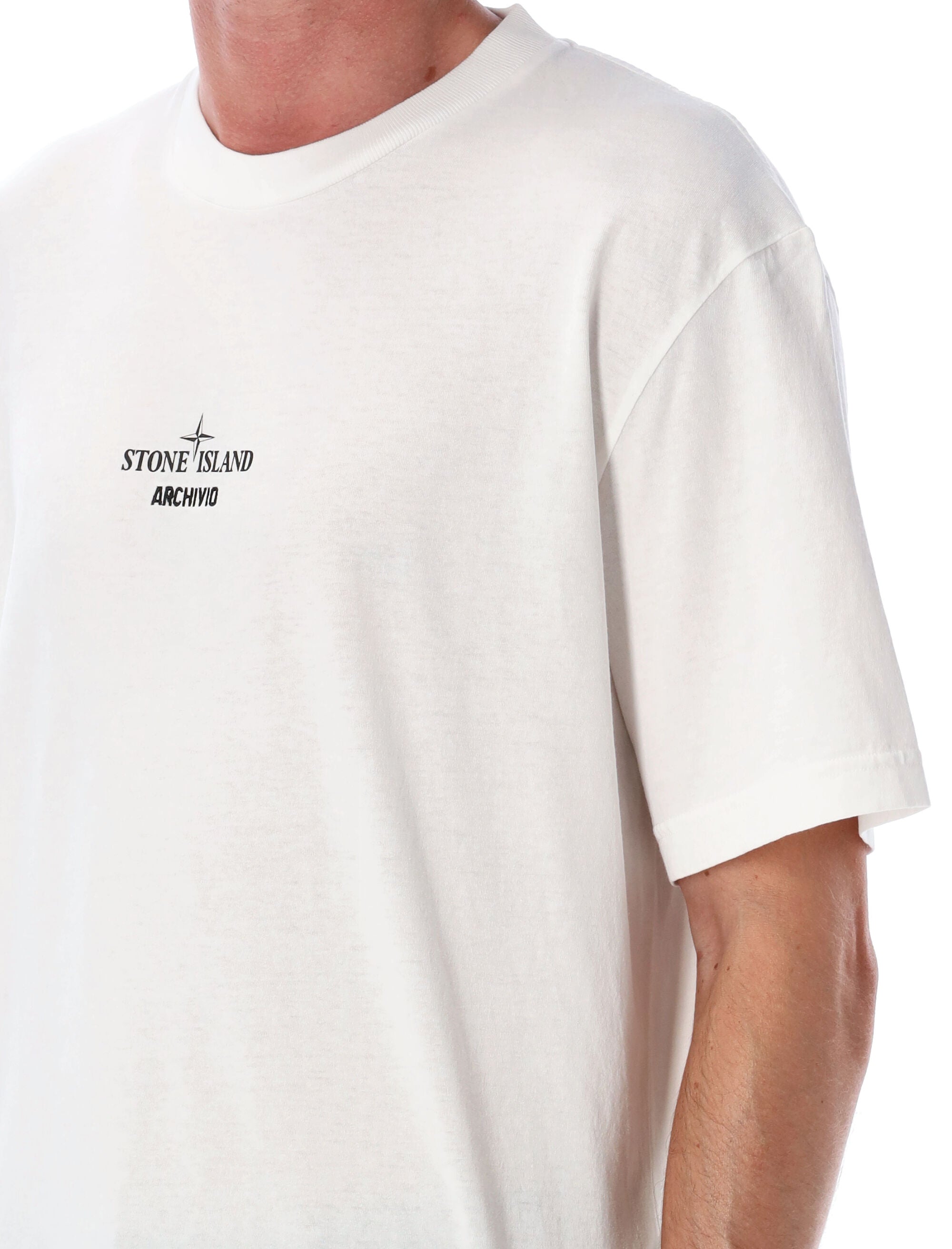 STONE ISLAND Men's Mini Logo Tee