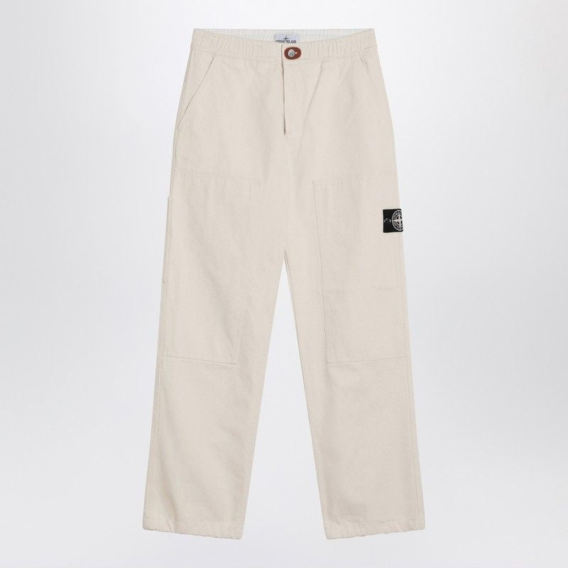 STONE ISLAND Relaxed Gabardine Chino Trousers - Size 32