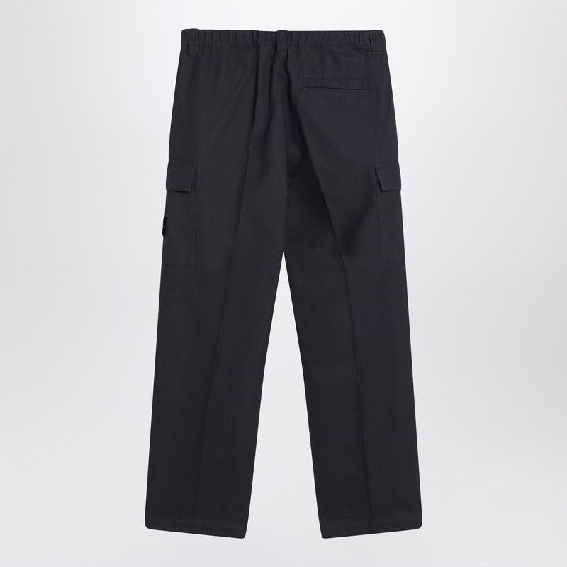 STONE ISLAND Men's Cargo Pants with Compass Logo
