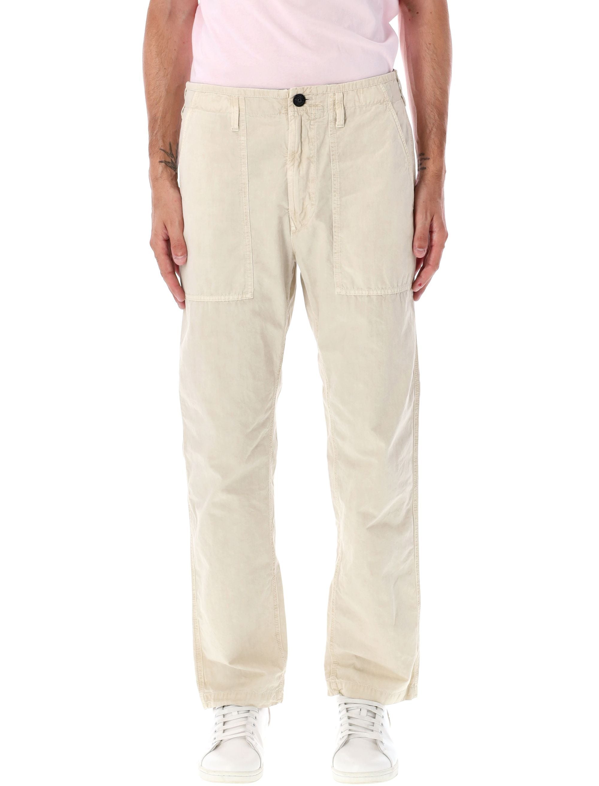 STONE ISLAND Men's Regular Fit Fatigue Trousers - Size 31