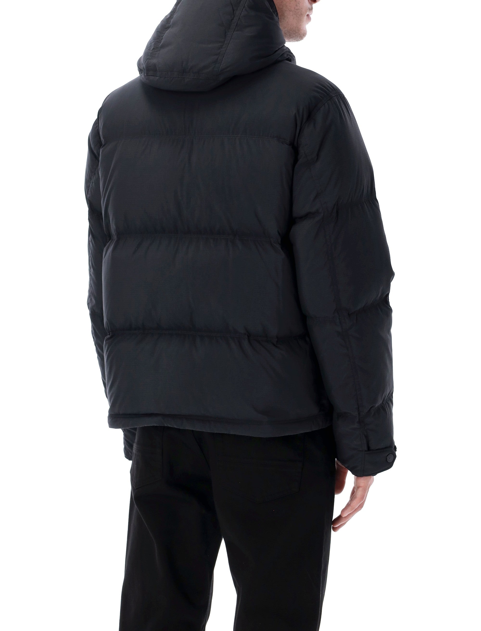 STONE ISLAND Men's Down Parka Jacket with Hood
