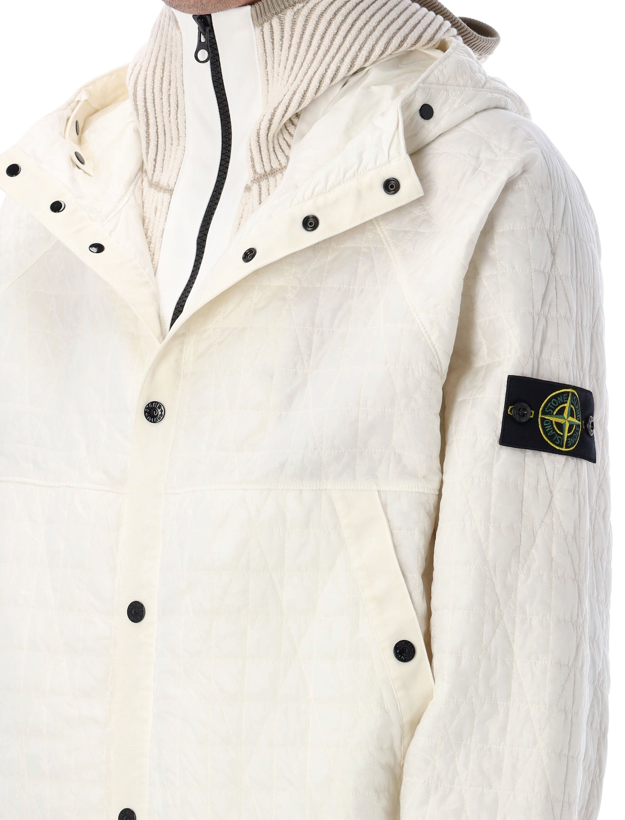 STONE ISLAND Light Puffer Jacket for Men - Stylish Outerwear