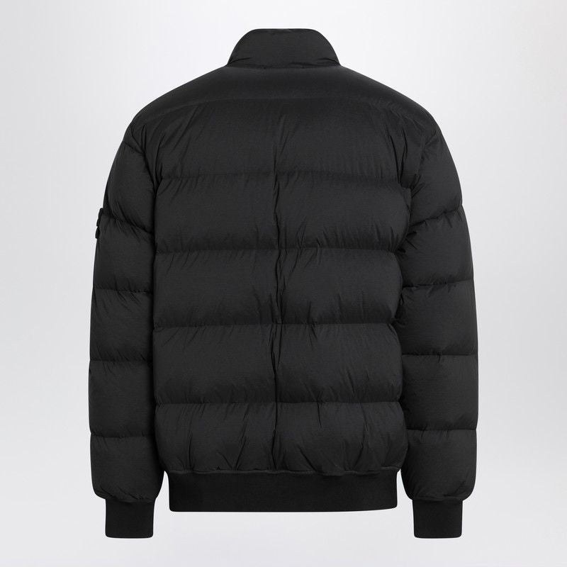 STONE ISLAND Men's Zip-Up Nylon Blend Puffer Jacket