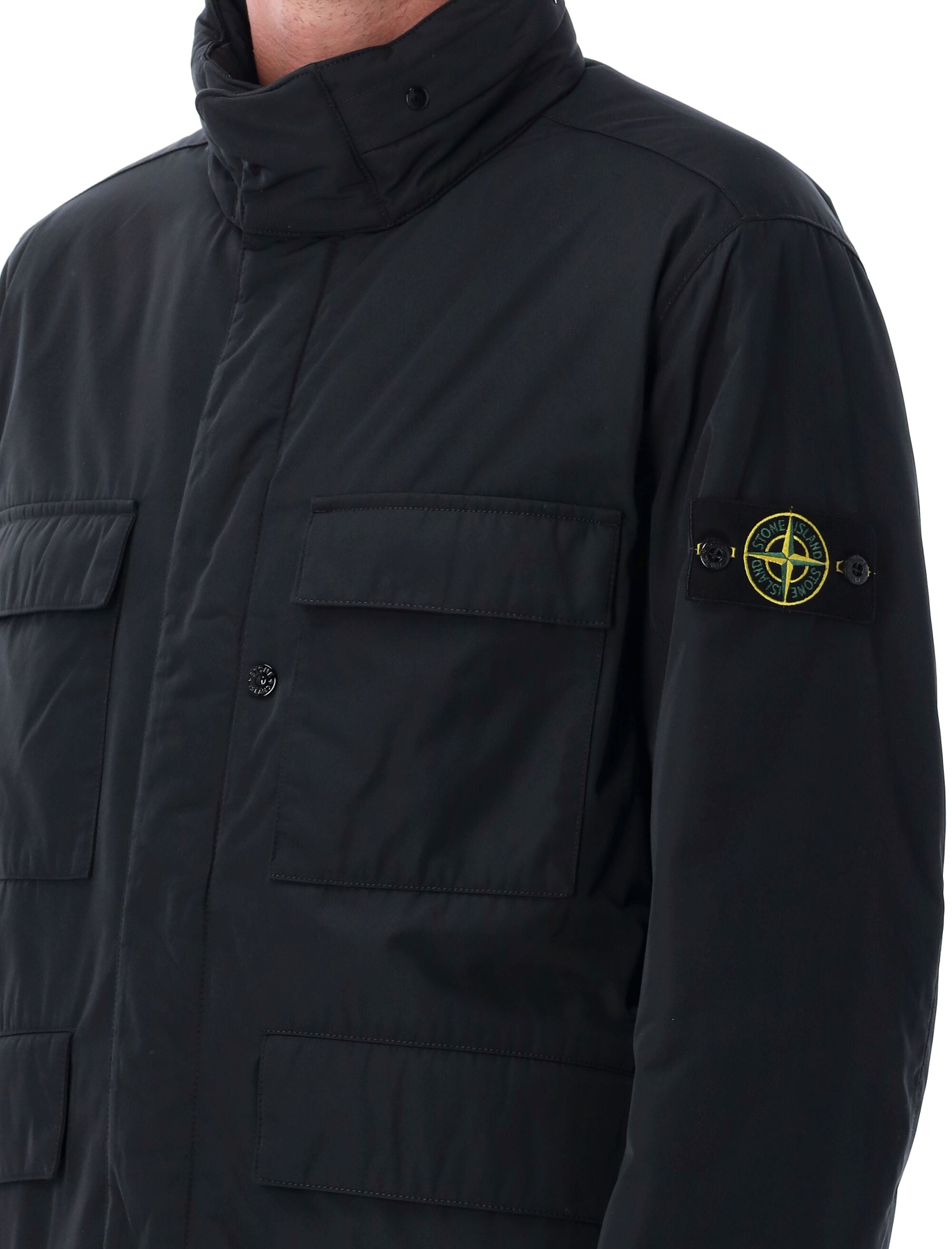 STONE ISLAND Micro Twill Field Jacket - Size L