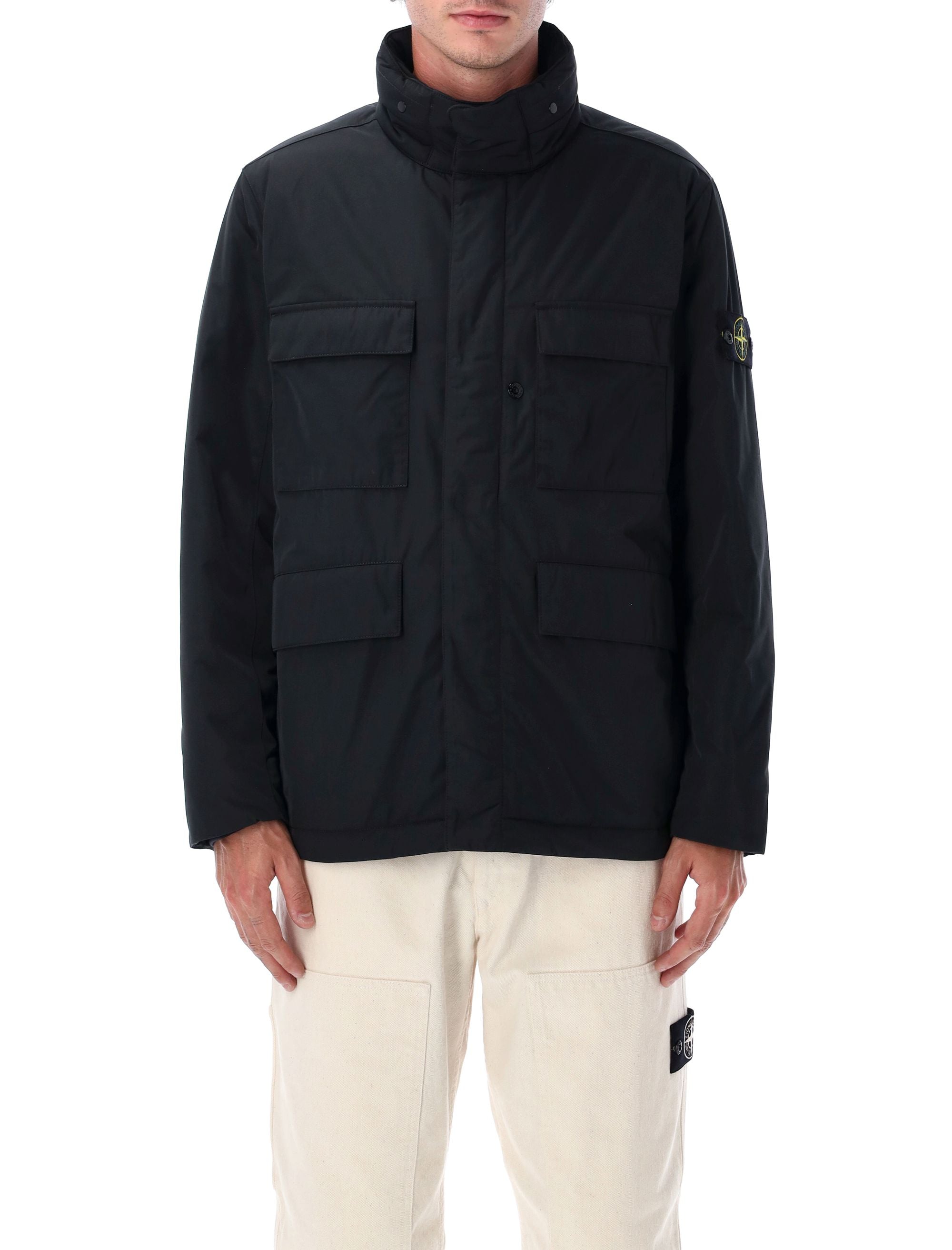 STONE ISLAND Micro Twill Field Jacket - Size L