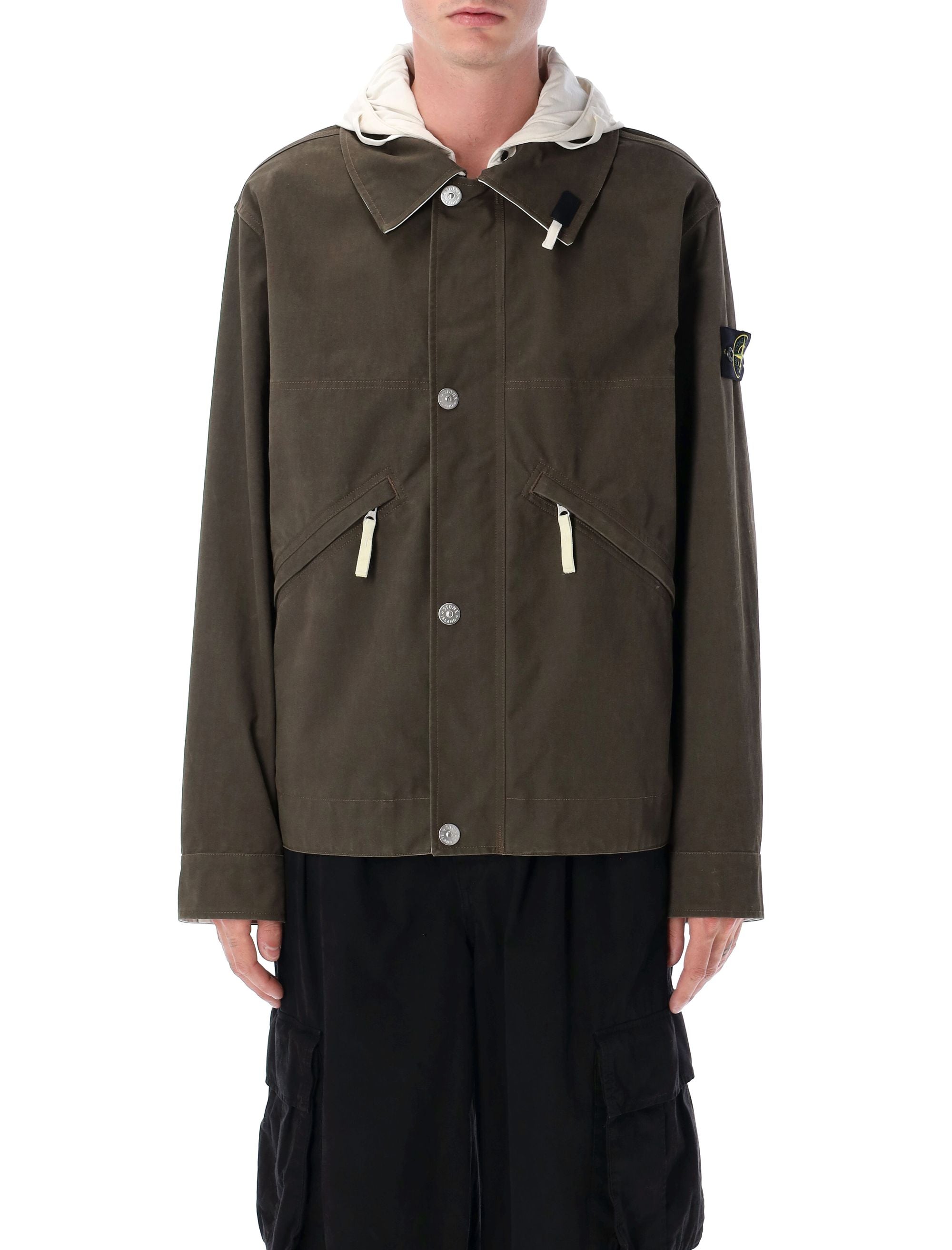 STONE ISLAND Men's Short Parka Jacket - SS25 Edition