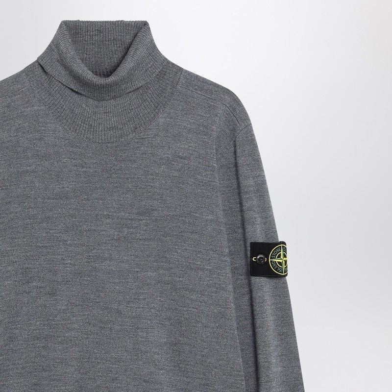 STONE ISLAND Men's Wool Turtleneck Sweater