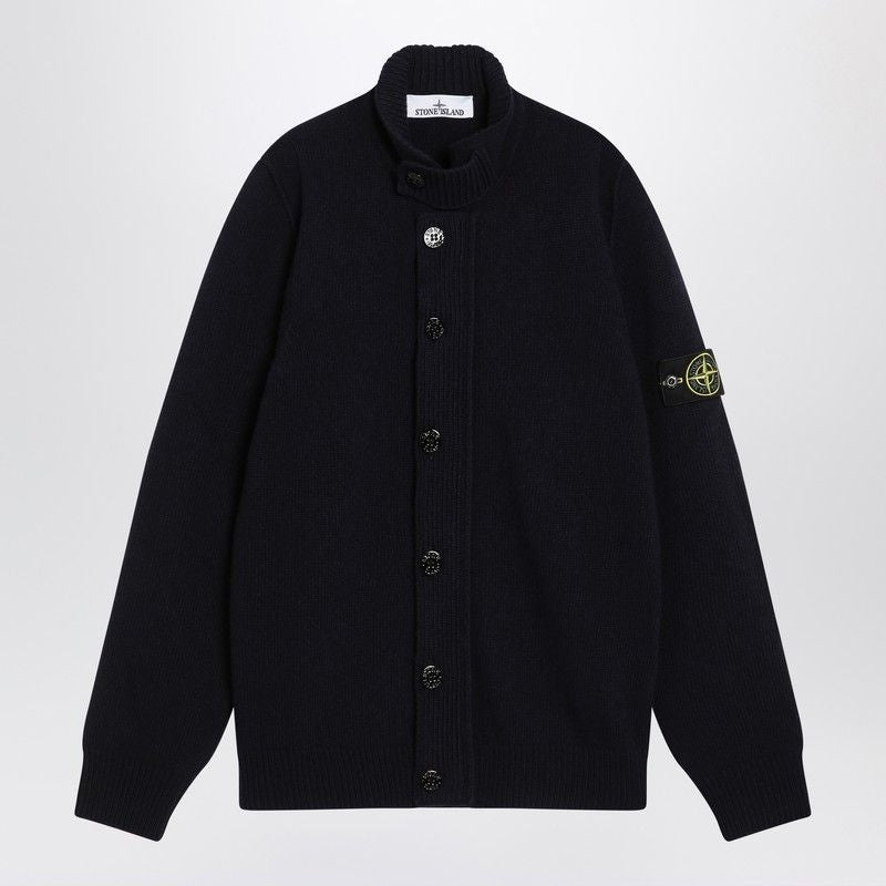 STONE ISLAND Wool Blend Cardigan for Men
