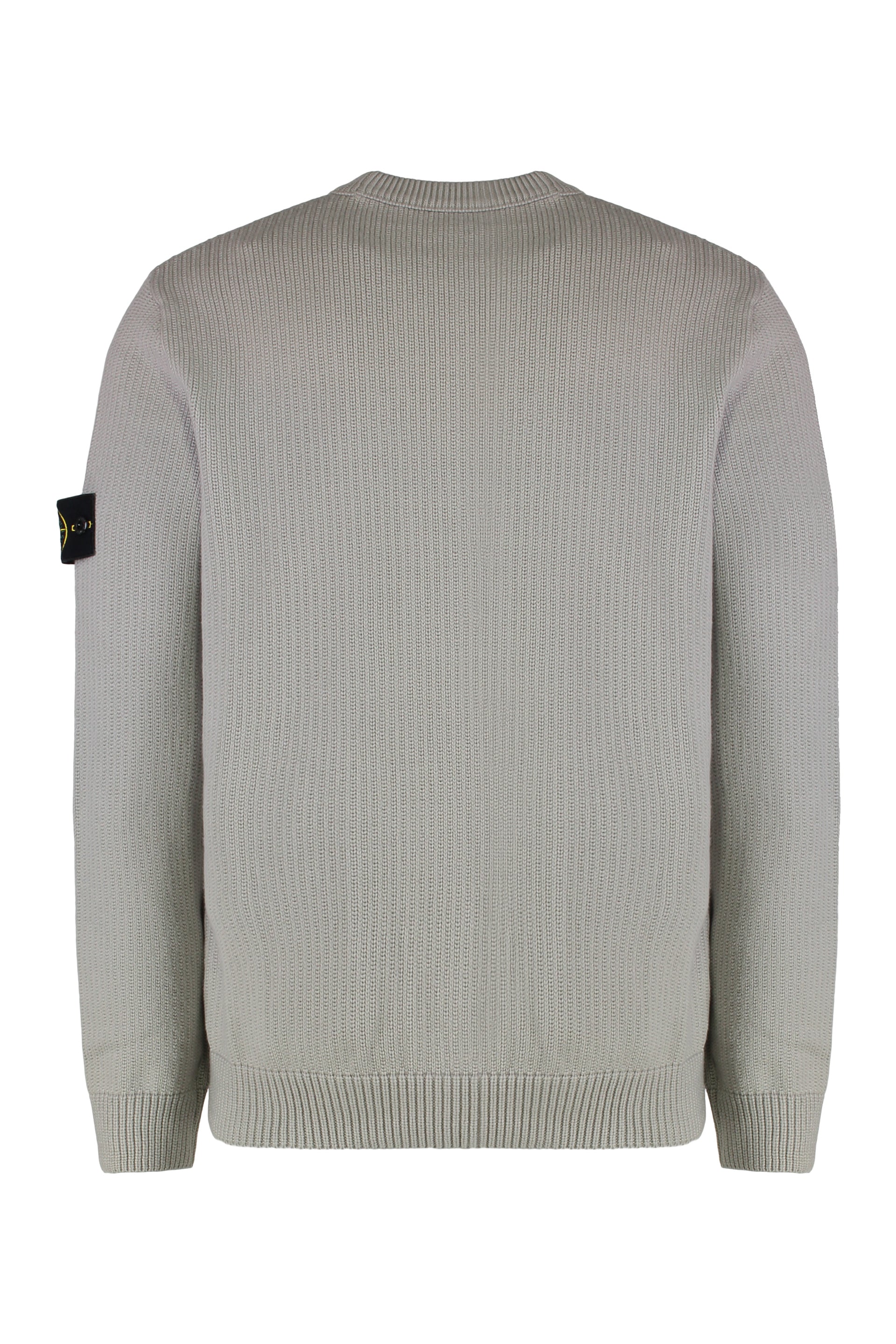 STONE ISLAND Crew Neck Cotton Sweater for Men - FW25