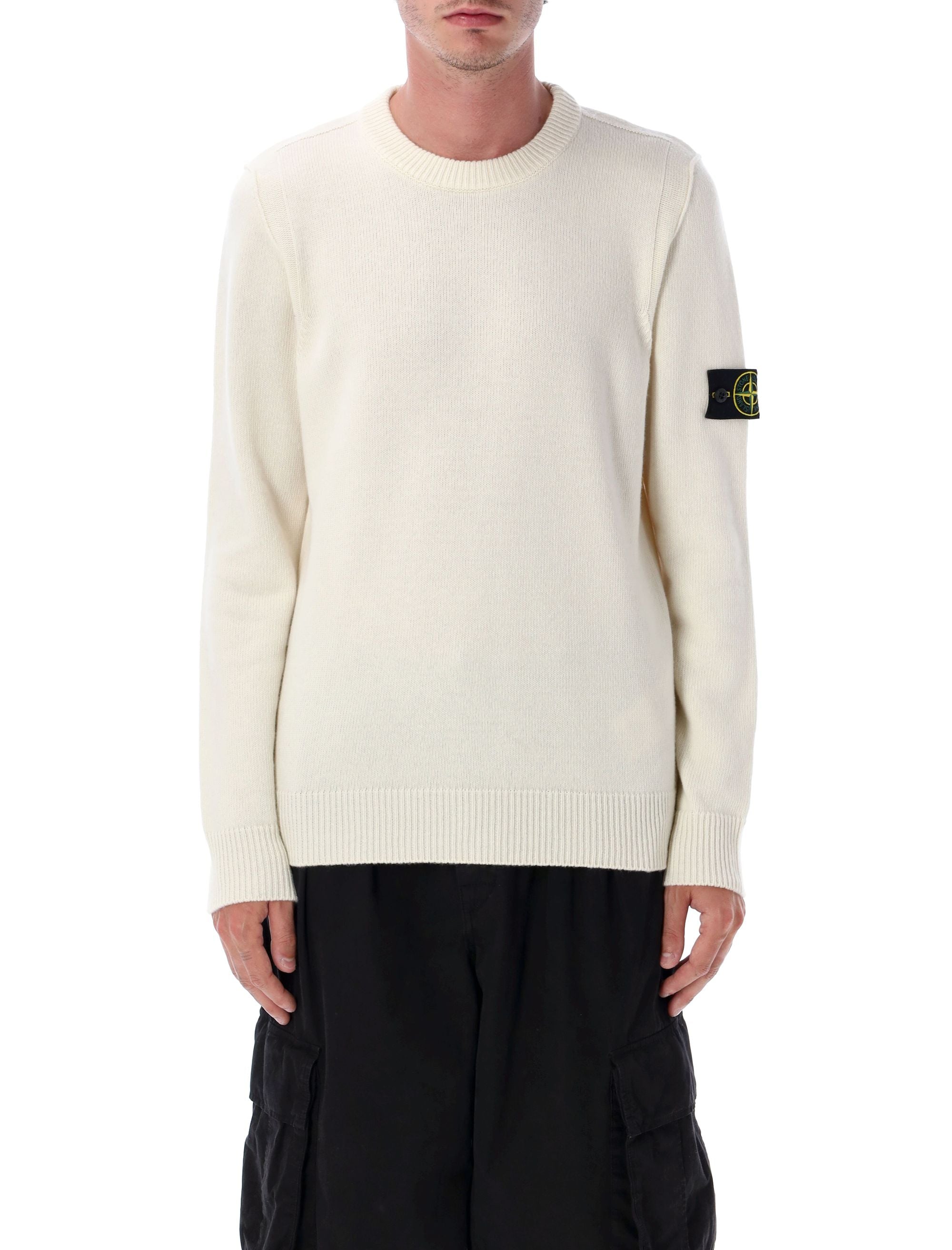 STONE ISLAND Men's Crewneck Jumper - Size L