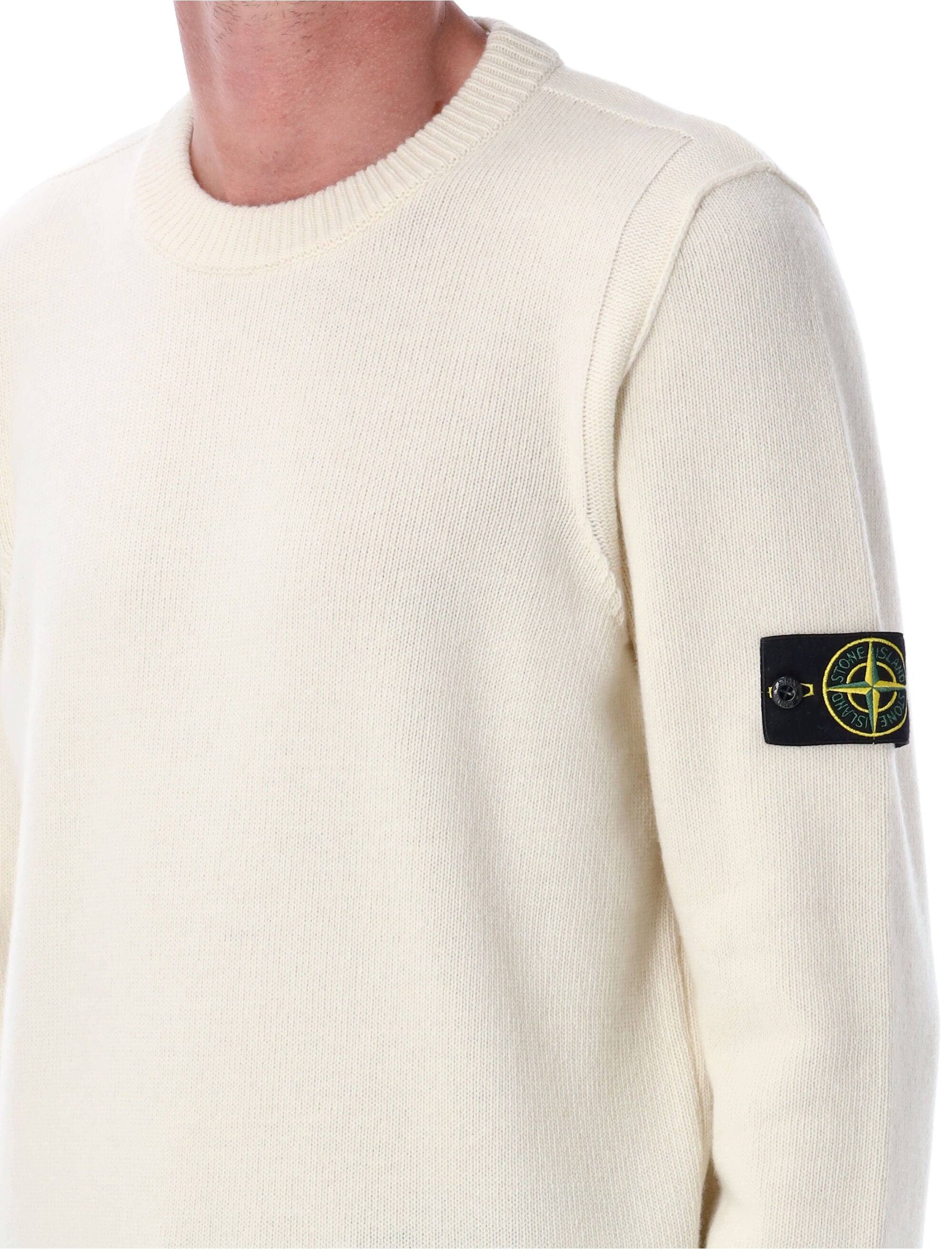 STONE ISLAND Men's Crewneck Jumper - Size L