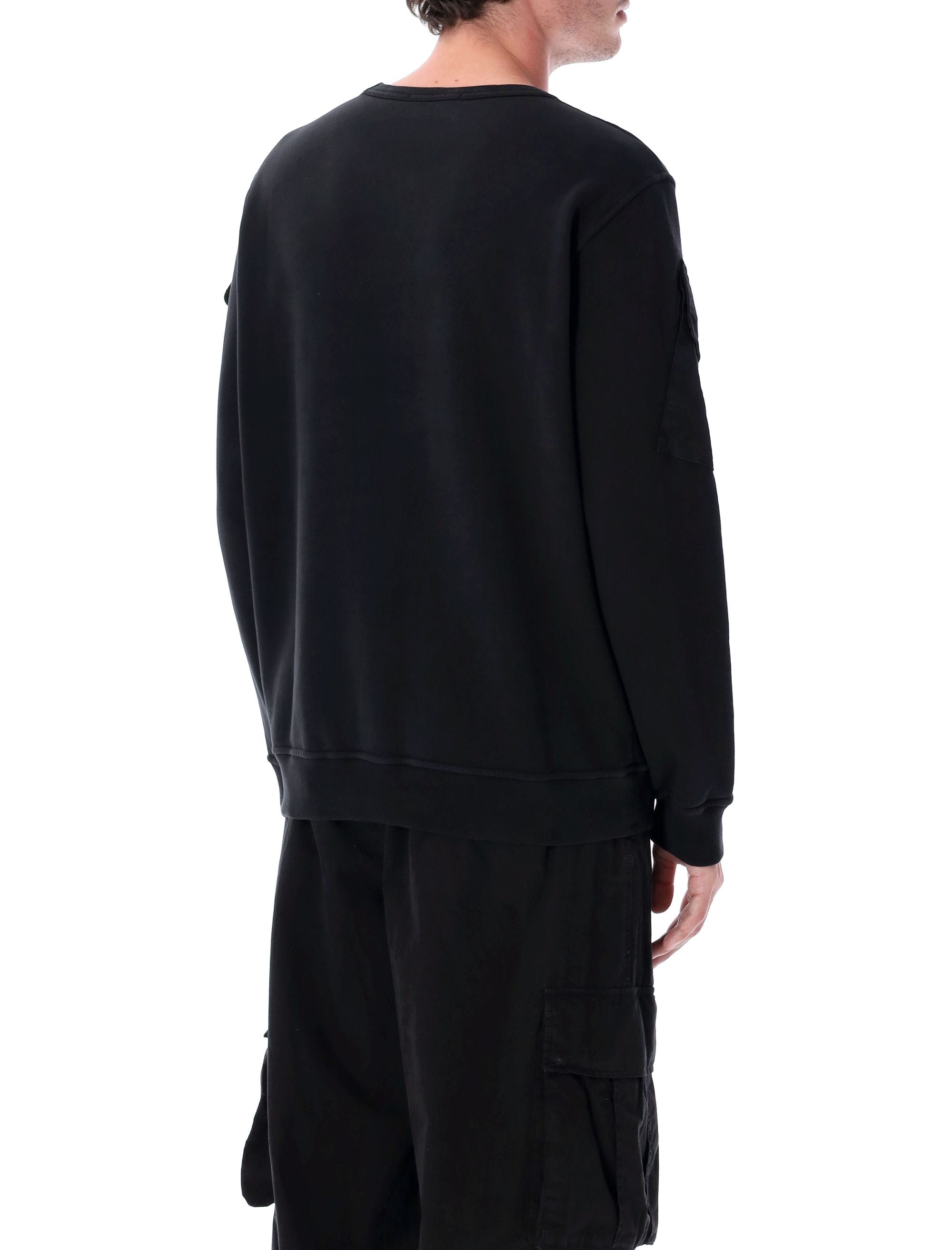 STONE ISLAND Brushed Organic Cotton Sweatshirt - Size L