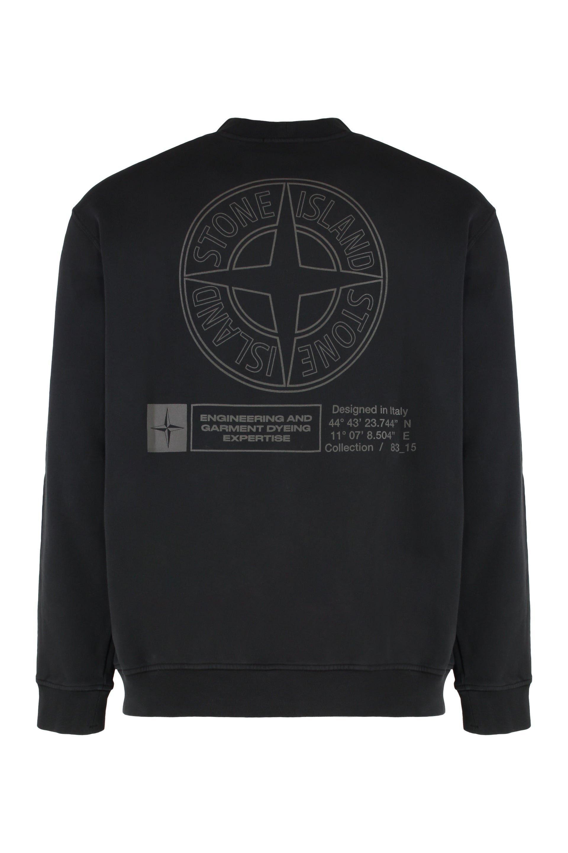 STONE ISLAND Oversized Crewneck Sweatshirt for Men