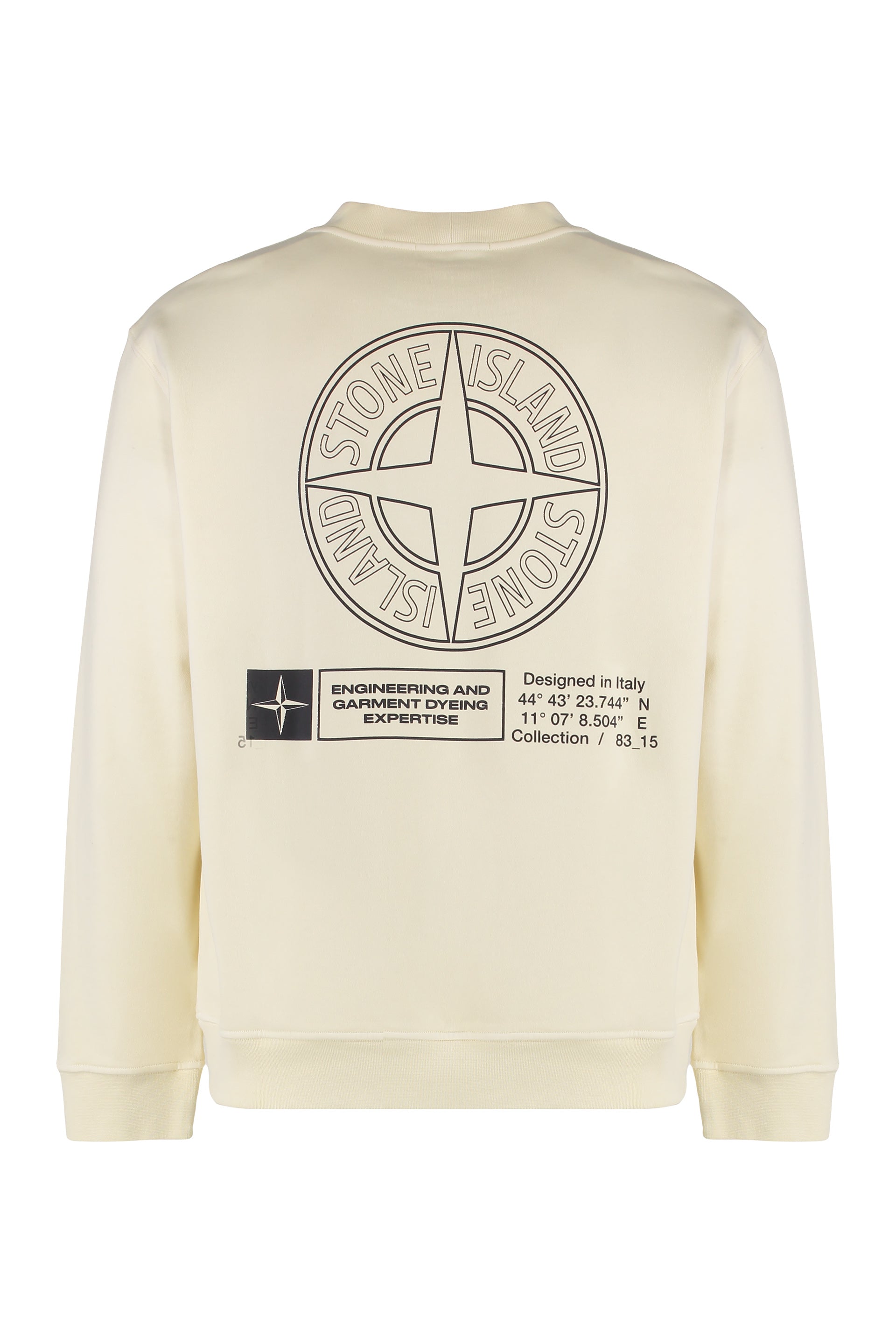 STONE ISLAND Cotton Long-Sleeved Sweatshirt
