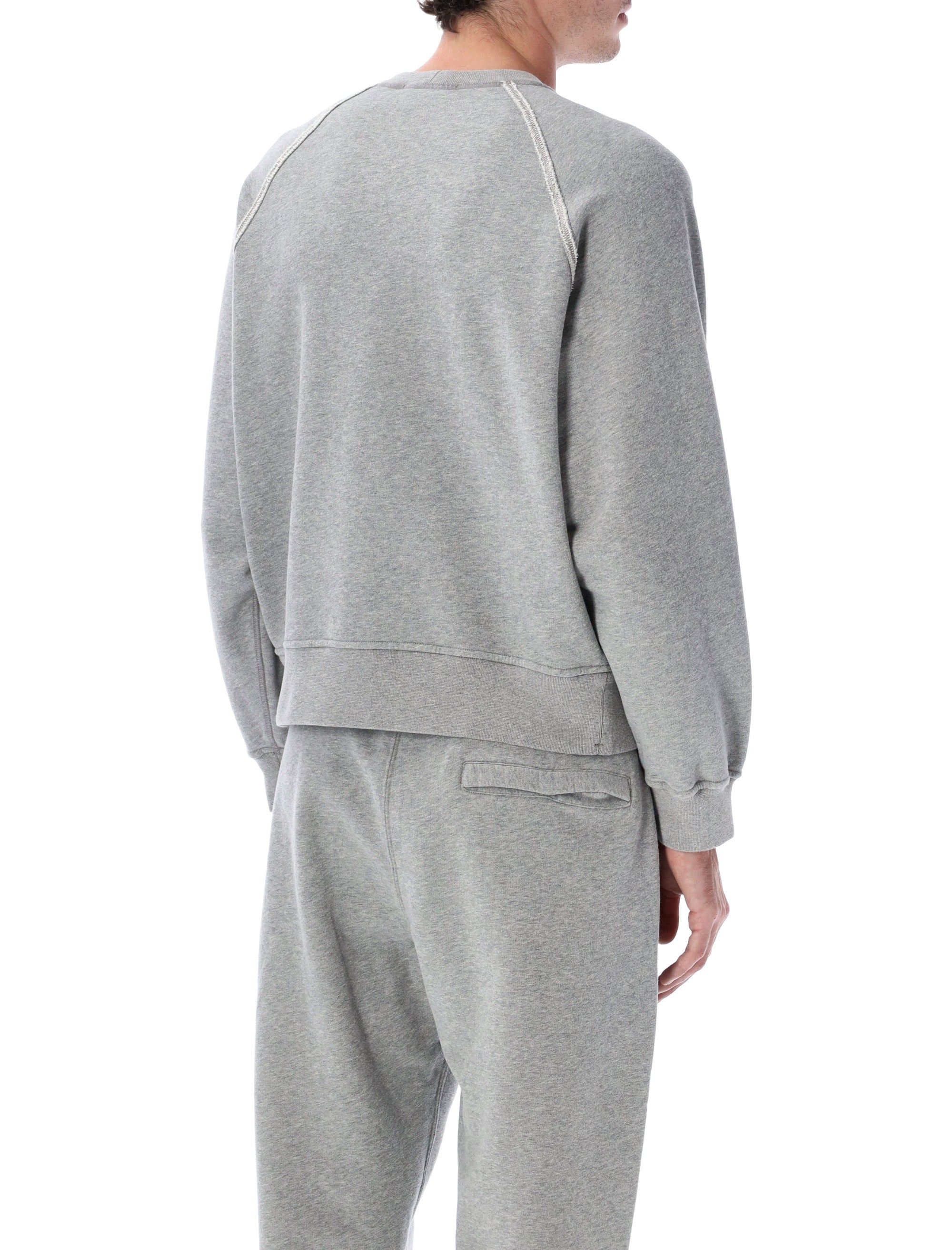 STONE ISLAND Oversized Crewneck Sweatshirt - Size S