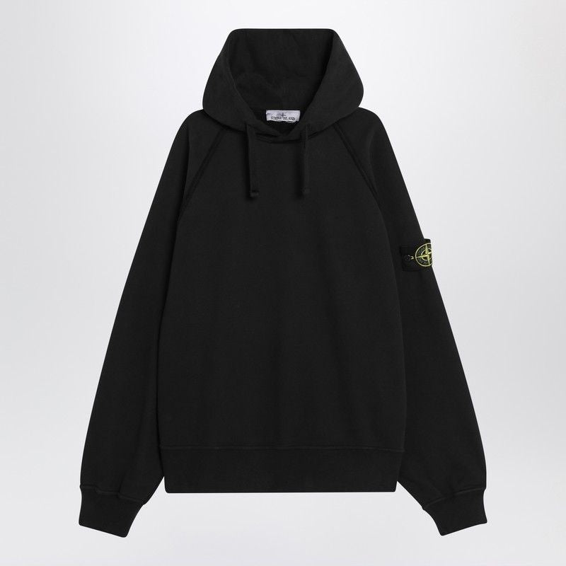 STONE ISLAND Hooded Cotton Sweatshirt for Men - FW25