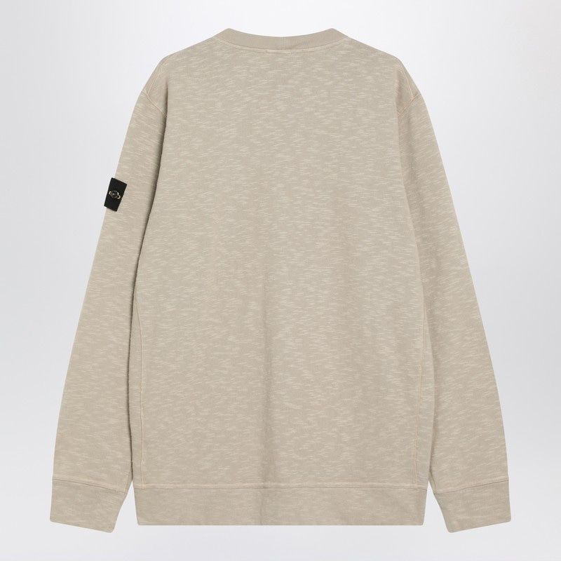 STONE ISLAND Men's Crew Neck Cotton Sweatshirt