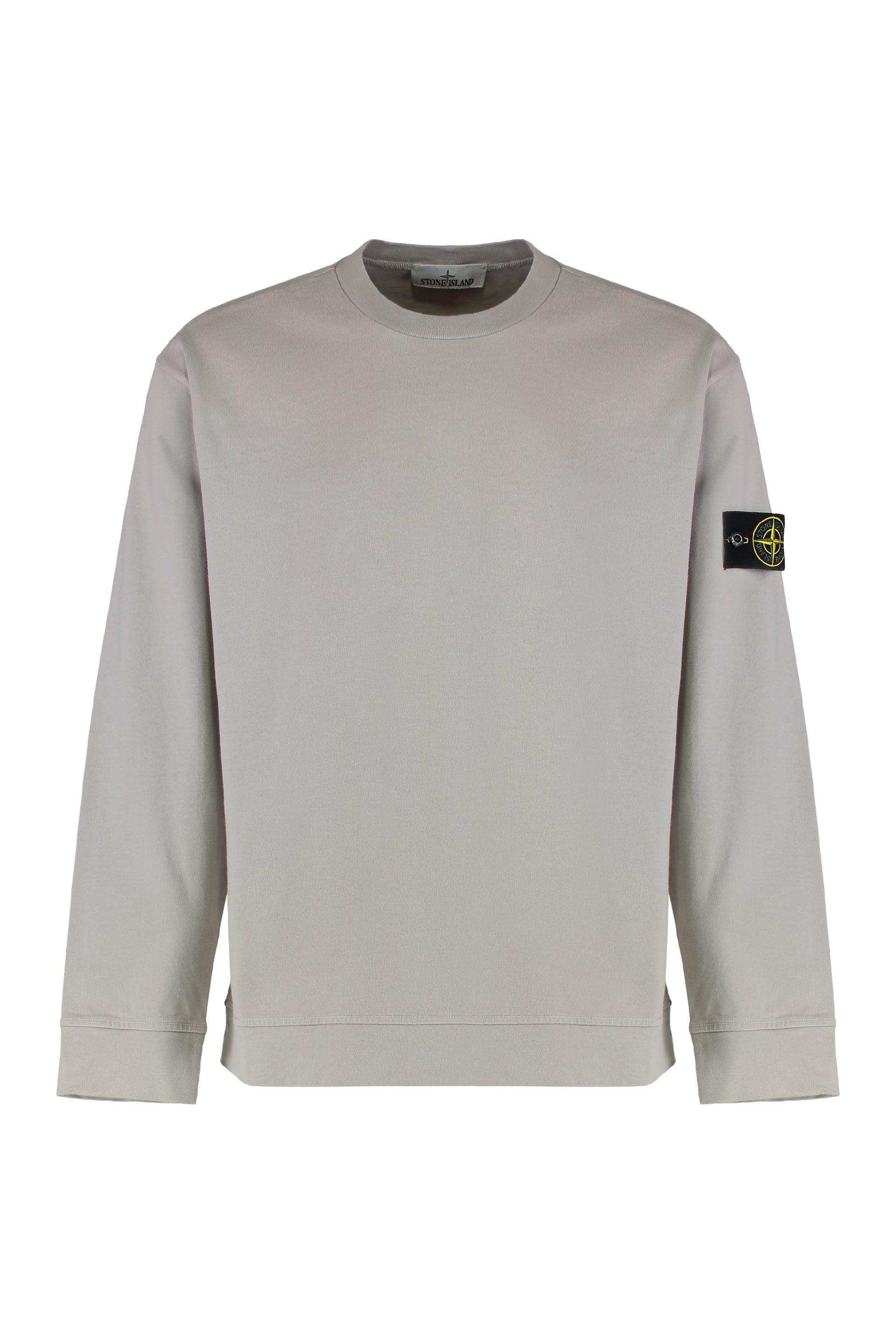 STONE ISLAND Men's Heavy Cotton Crew Neck Sweatshirt