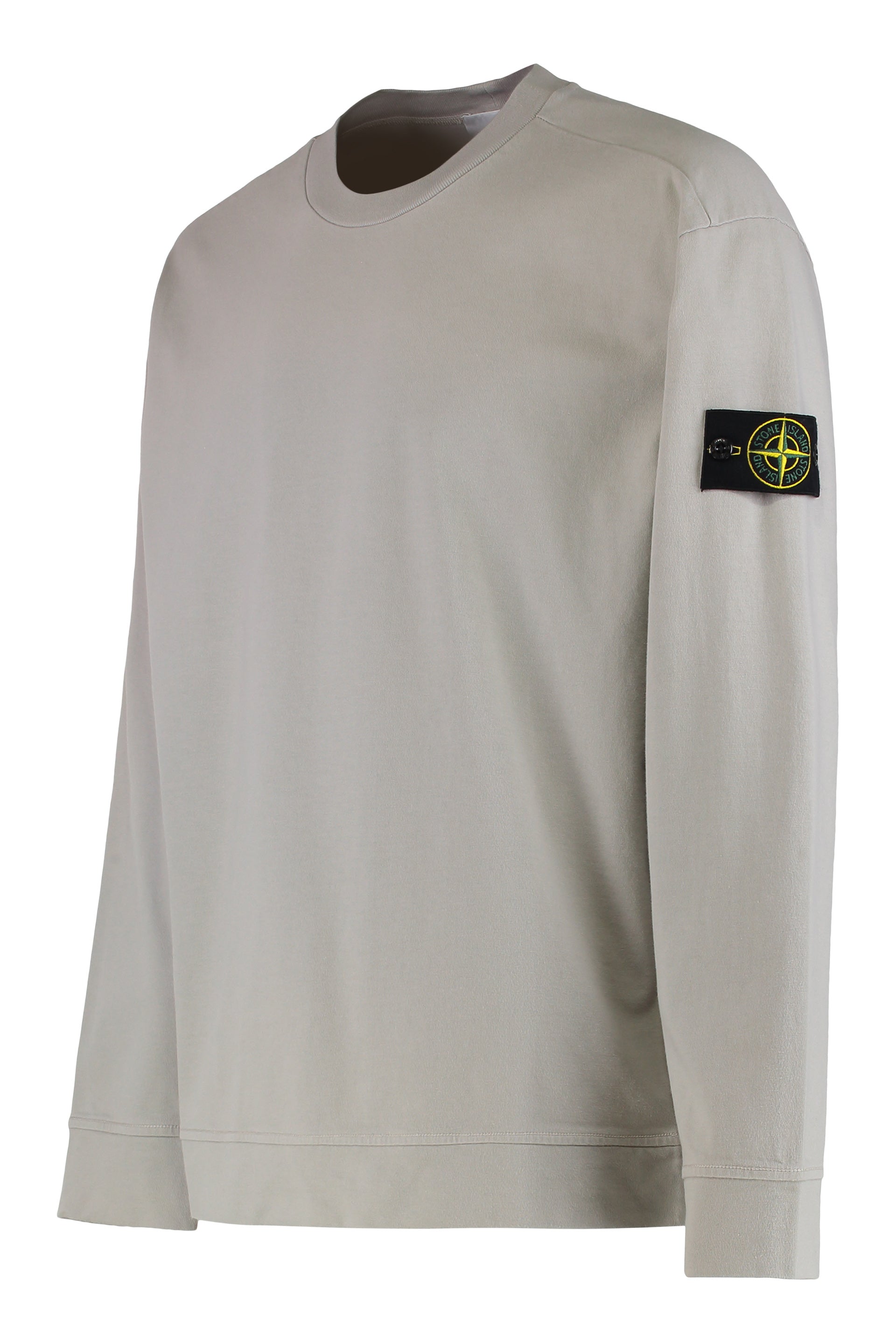 STONE ISLAND Men's Heavy Cotton Crew Neck Sweatshirt