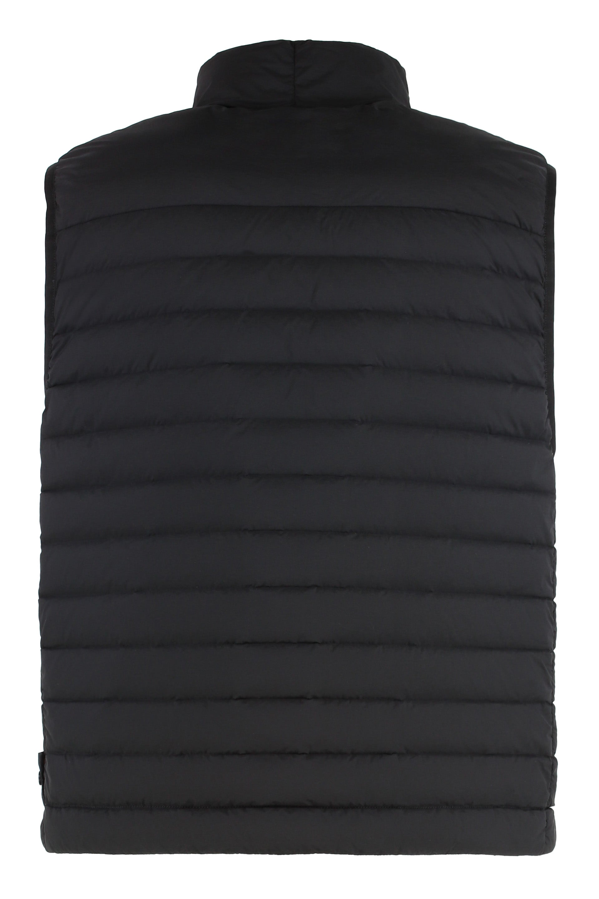 STONE ISLAND Men's Padded Vest with Zip Closure
