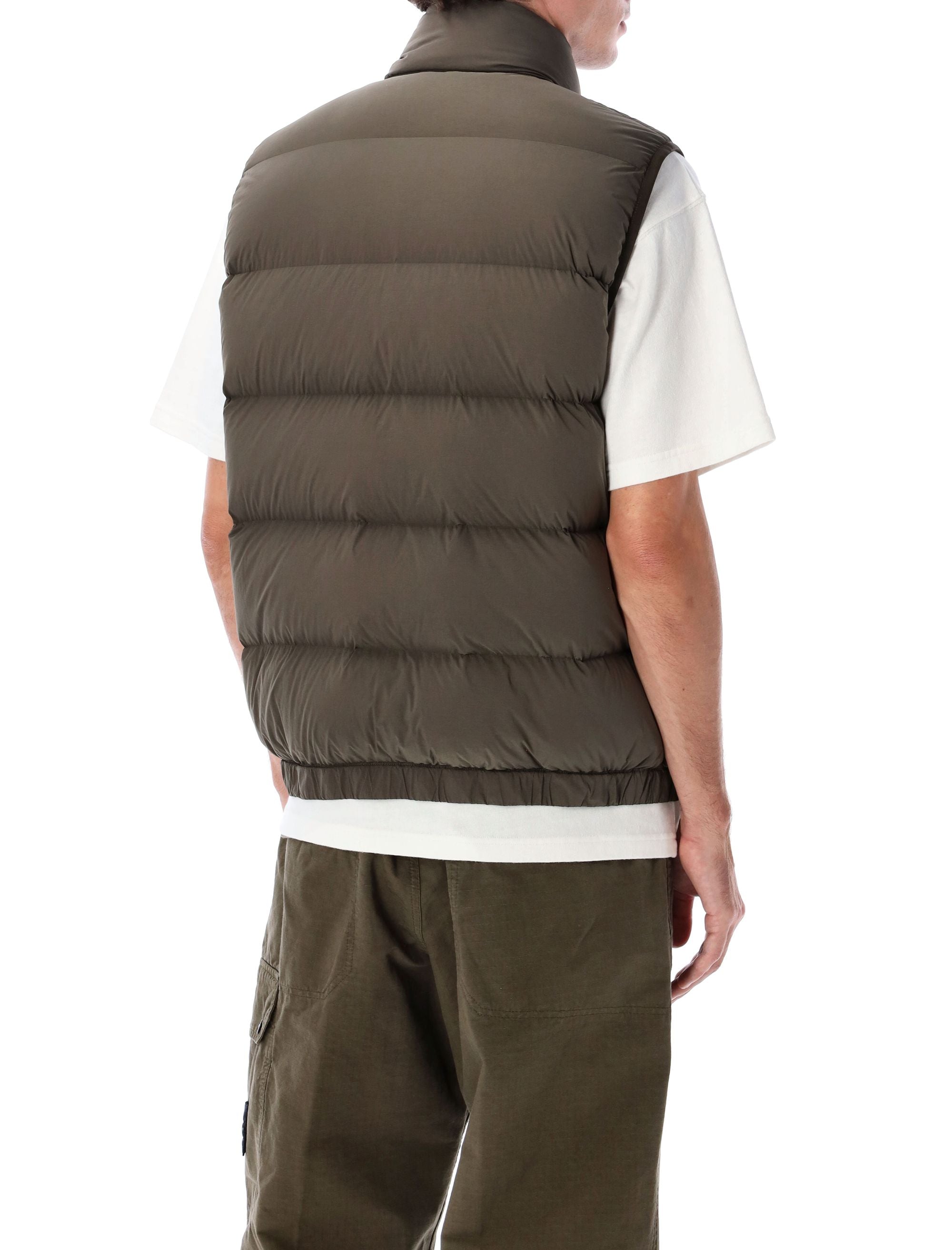 STONE ISLAND Seamless Nylon Down Vest (Size L)