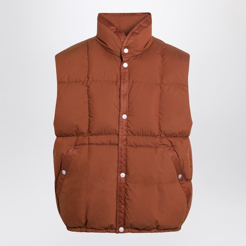 STONE ISLAND Down Gilet for Men - Water-Repellent Design