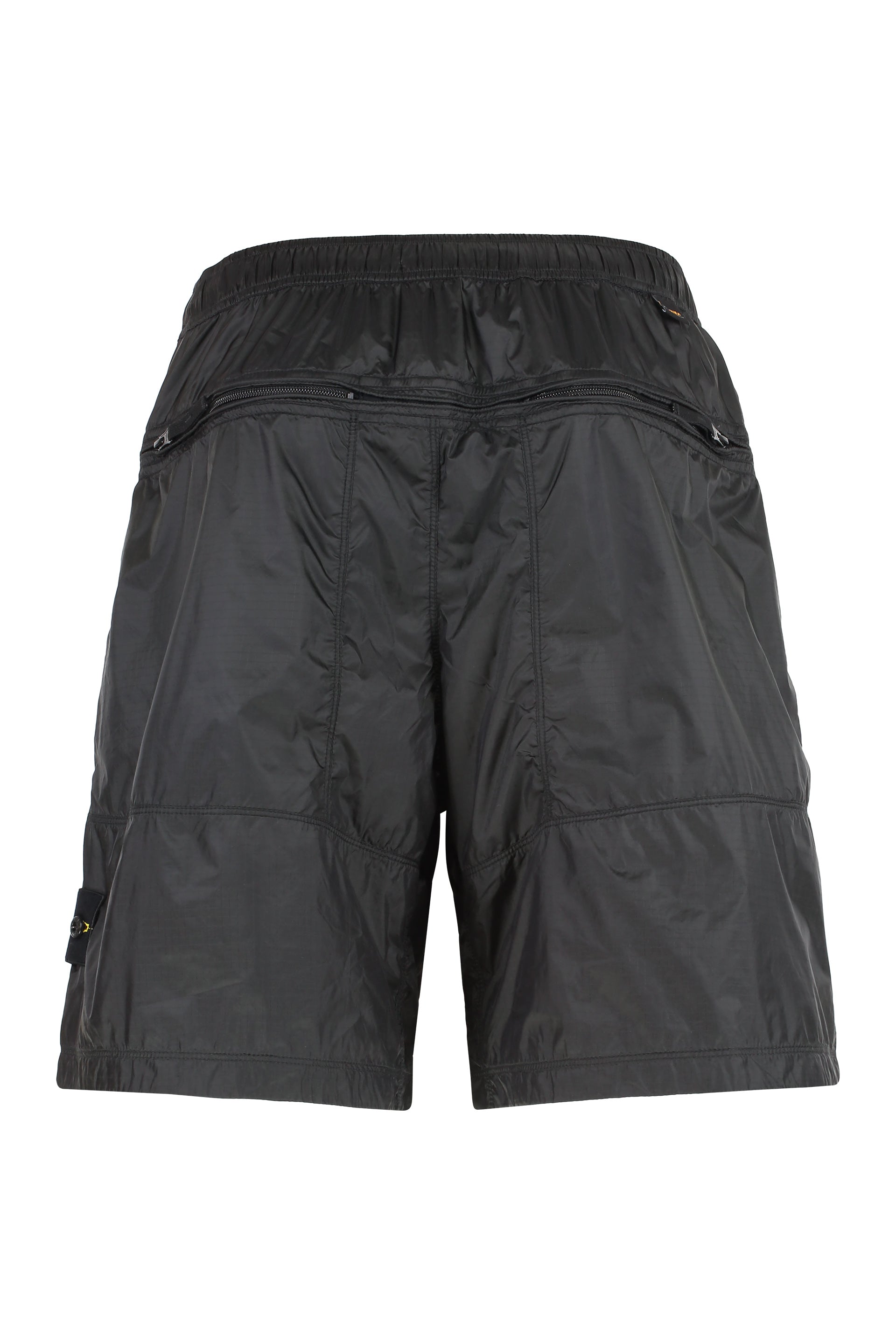STONE ISLAND Men's Lightweight Nylon Bermuda Shorts