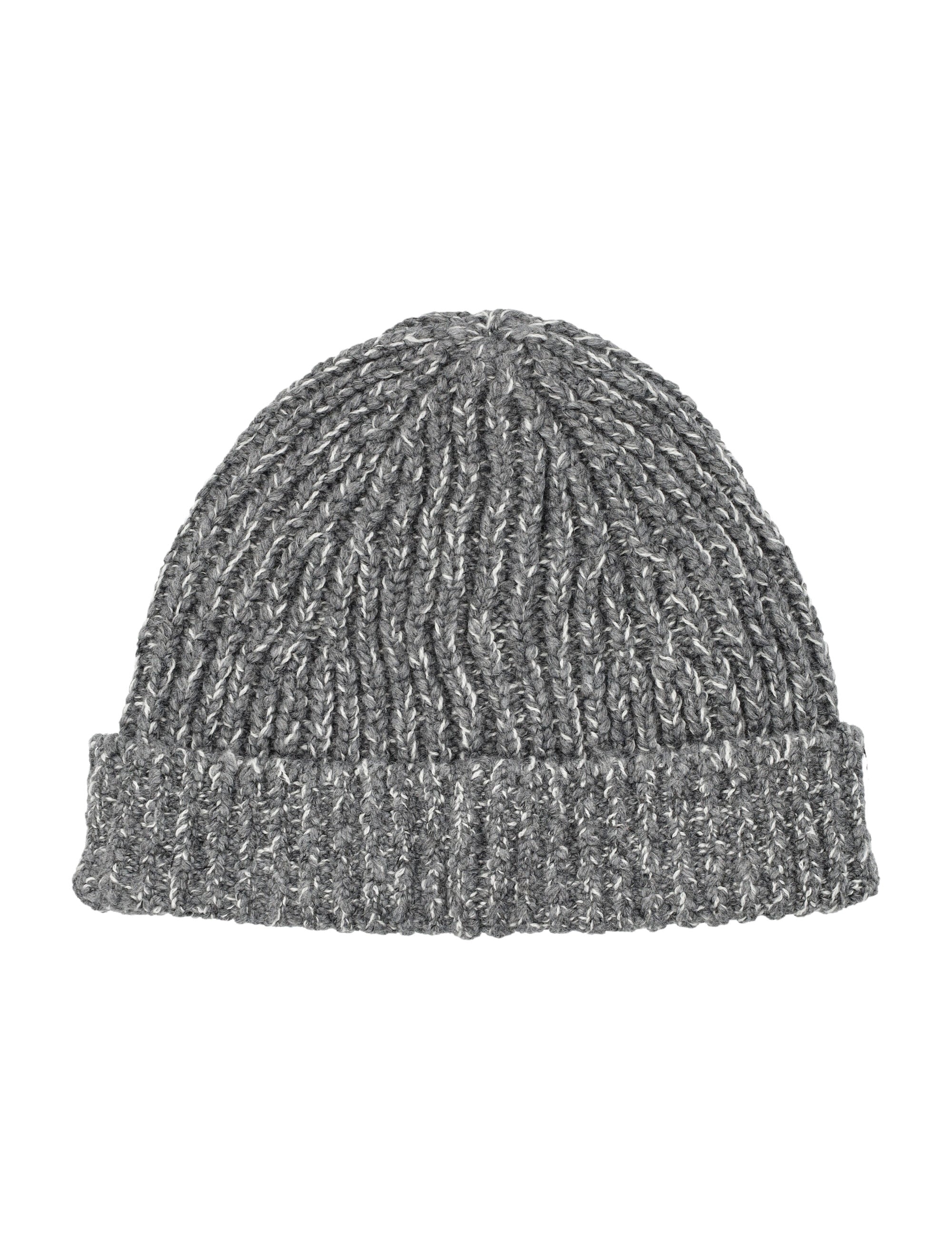 STONE ISLAND Mouliné Wool Beanie with Compass Logo