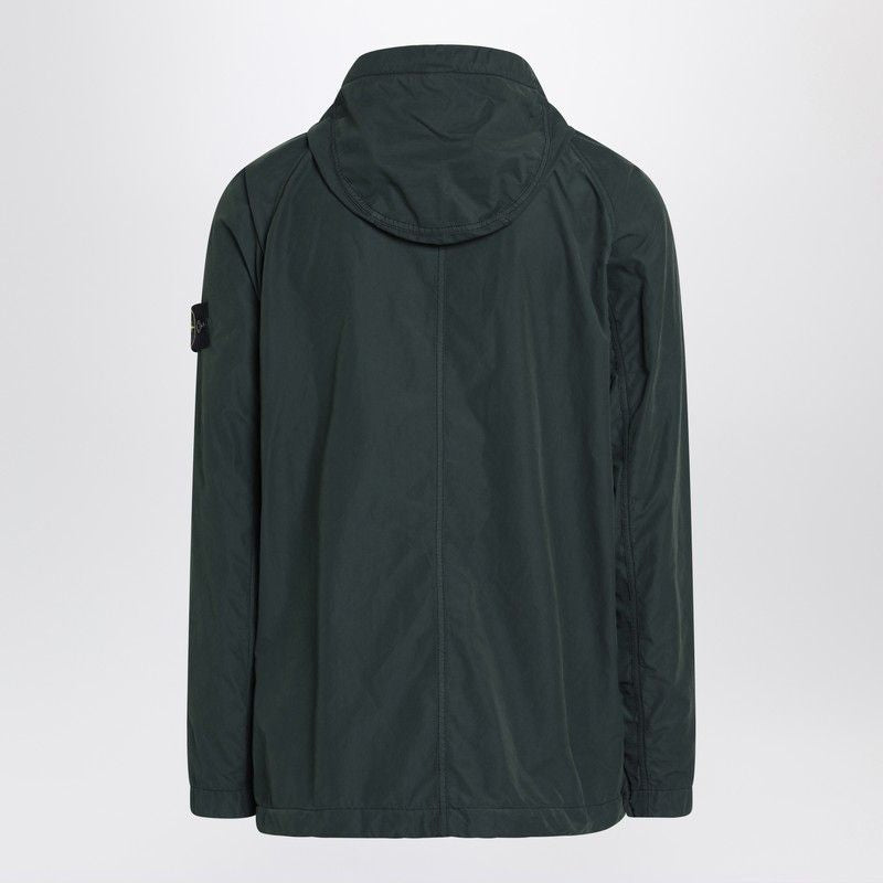 STONE ISLAND Water-Repellent Rainproof Canvas Jacket for Men