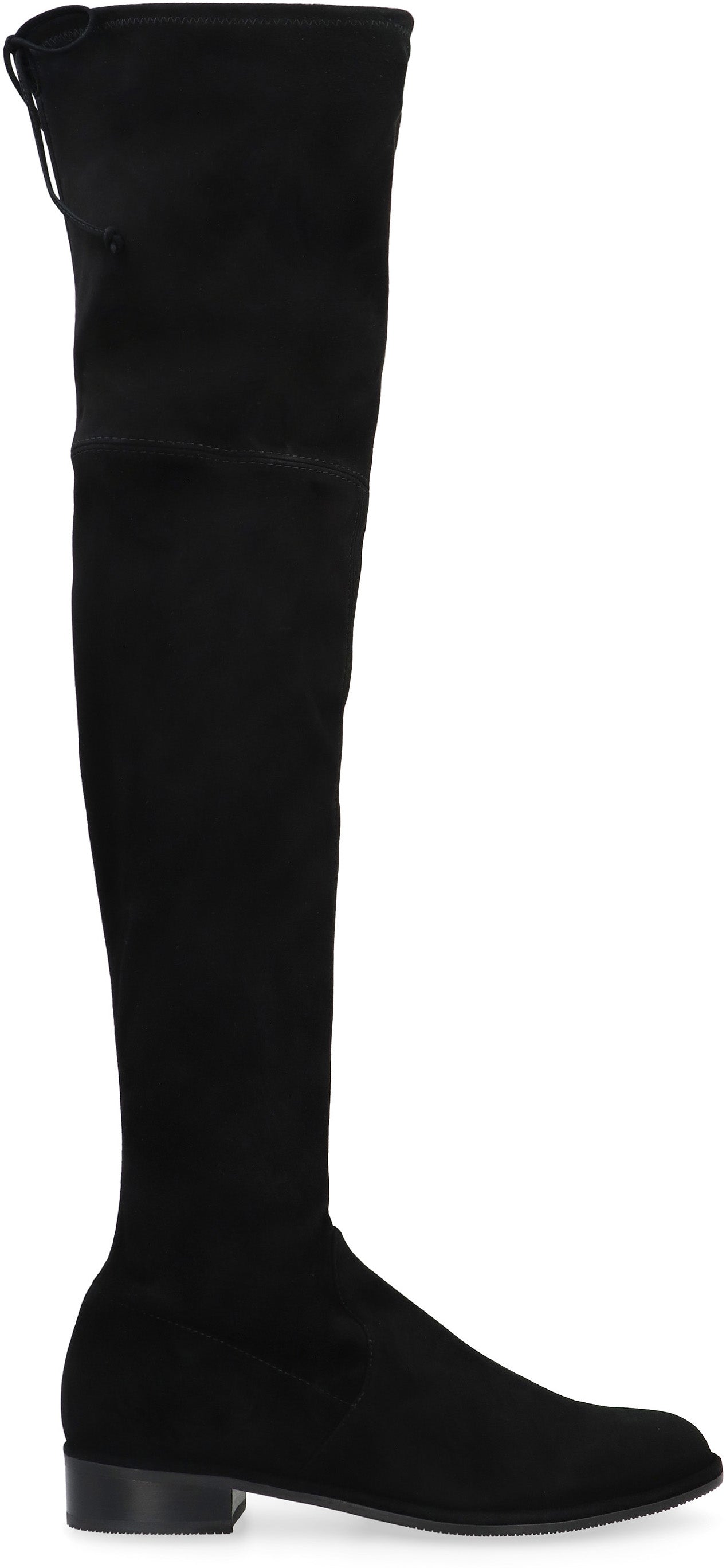 STUART WEITZMAN Lowland Stretch Suede Over the Knee Boots