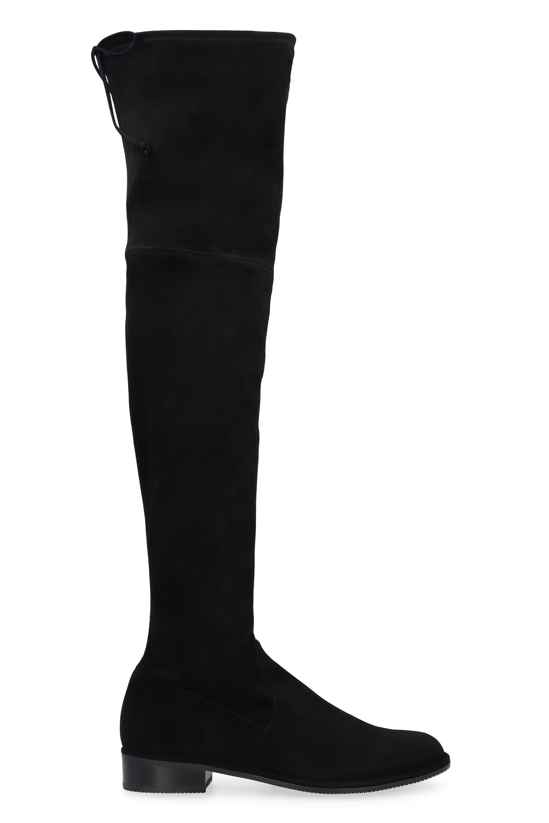 STUART WEITZMAN Lowland Stretch Suede Over the Knee Boots