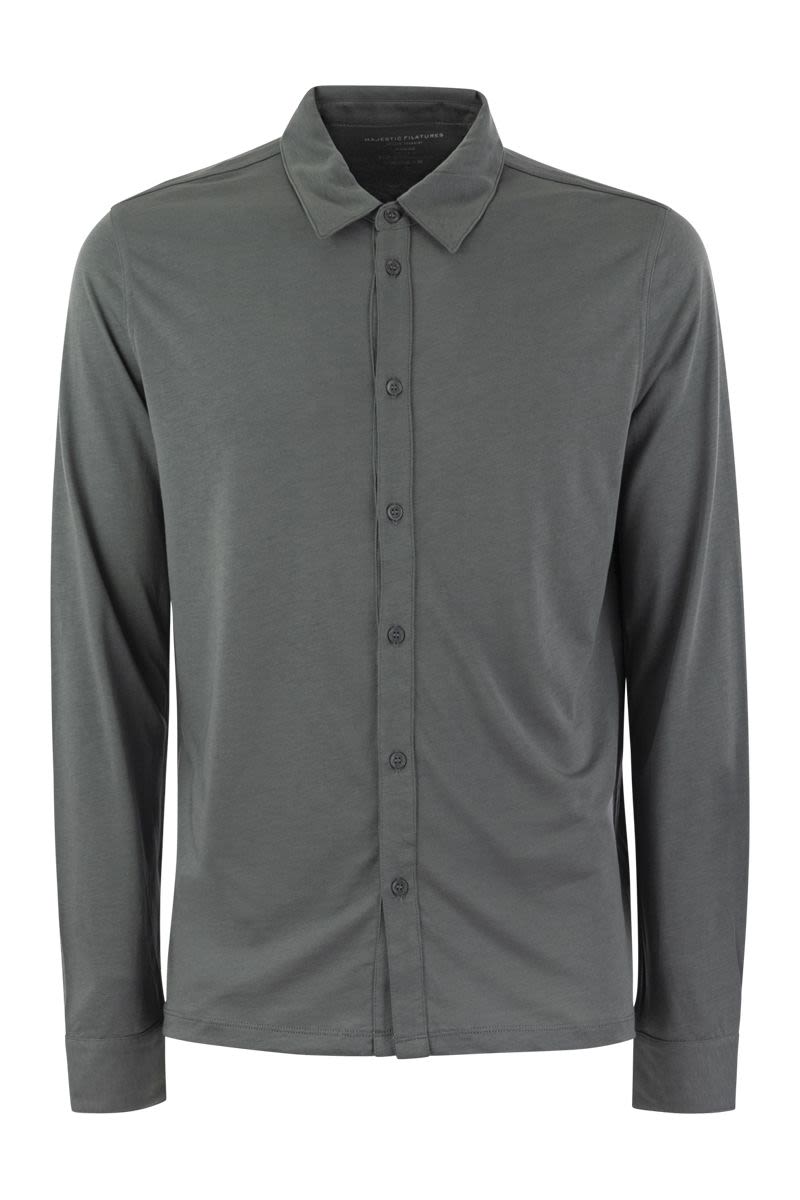 Majestic Long-Sleeved Shirt for Men