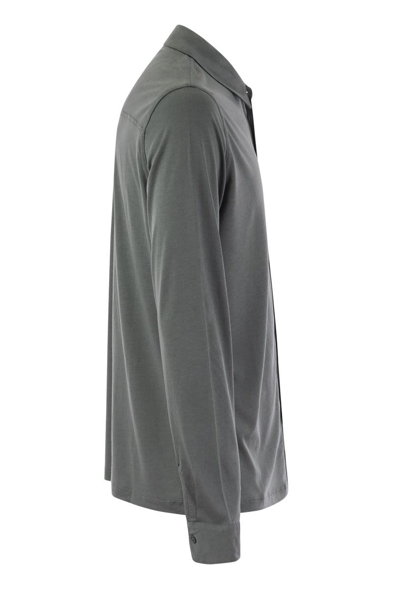 Majestic Long-Sleeved Shirt for Men