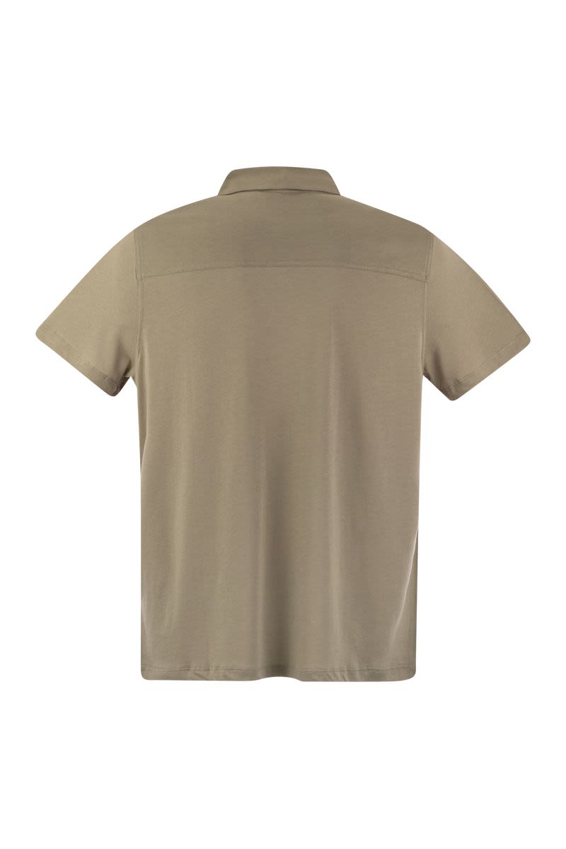 MAJESTIC Short-Sleeved Polo Shirt for Men