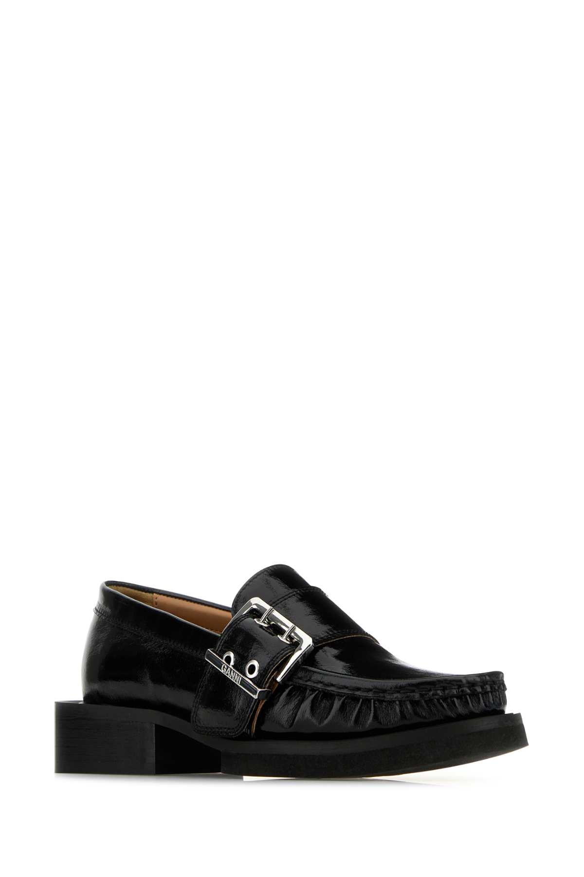 GANNI Feminine Buckle Loafers - SS25