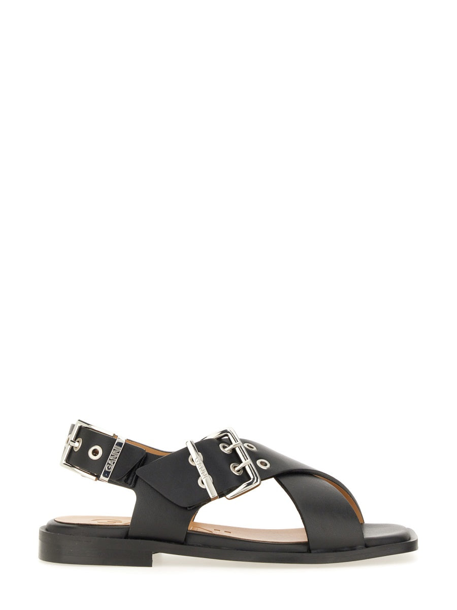 GANNI Studded Sandal for Women - SS24 Collection