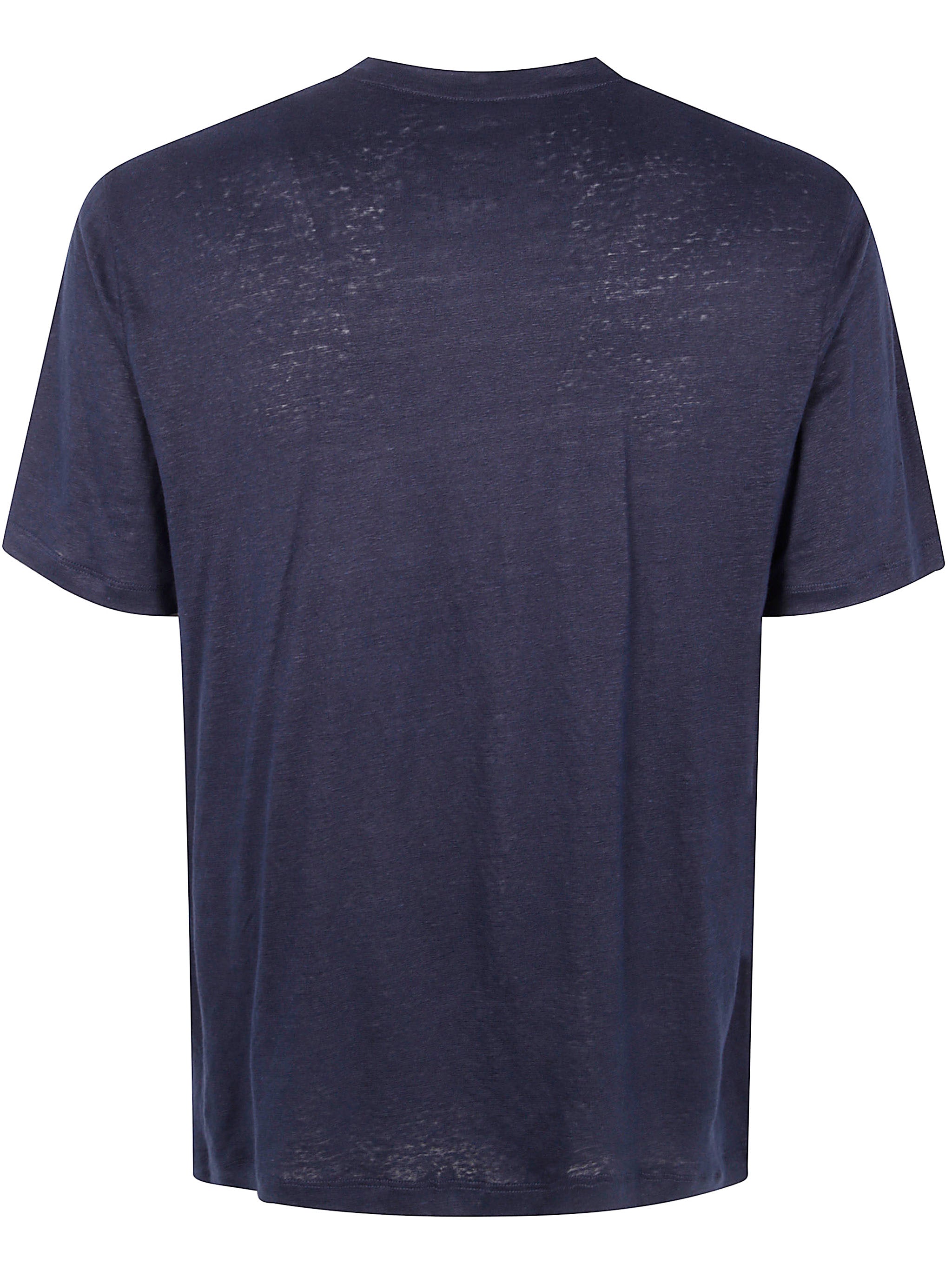 Majestic Short Sleeves Round Neck Sweater for Men - Perfect for SS25