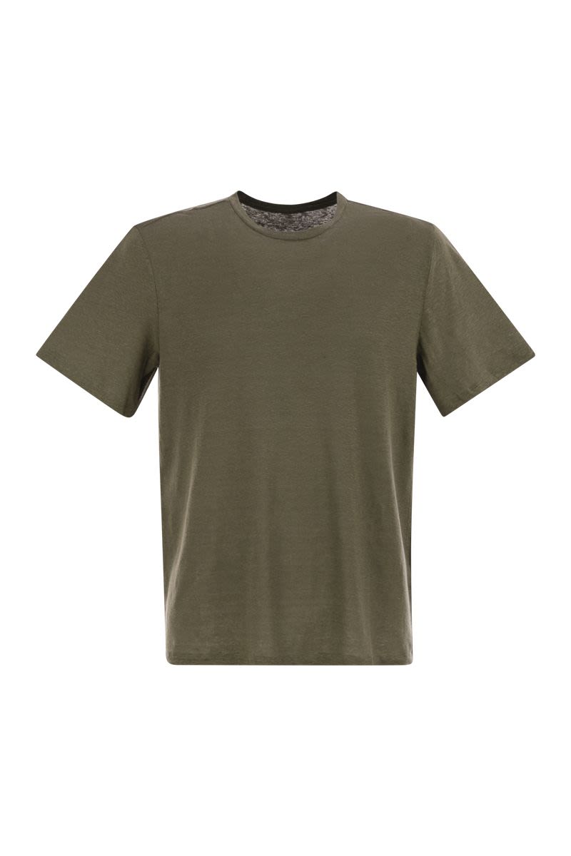 MAJESTIC Essential Crew-Neck Short-Sleeved T-Shirt